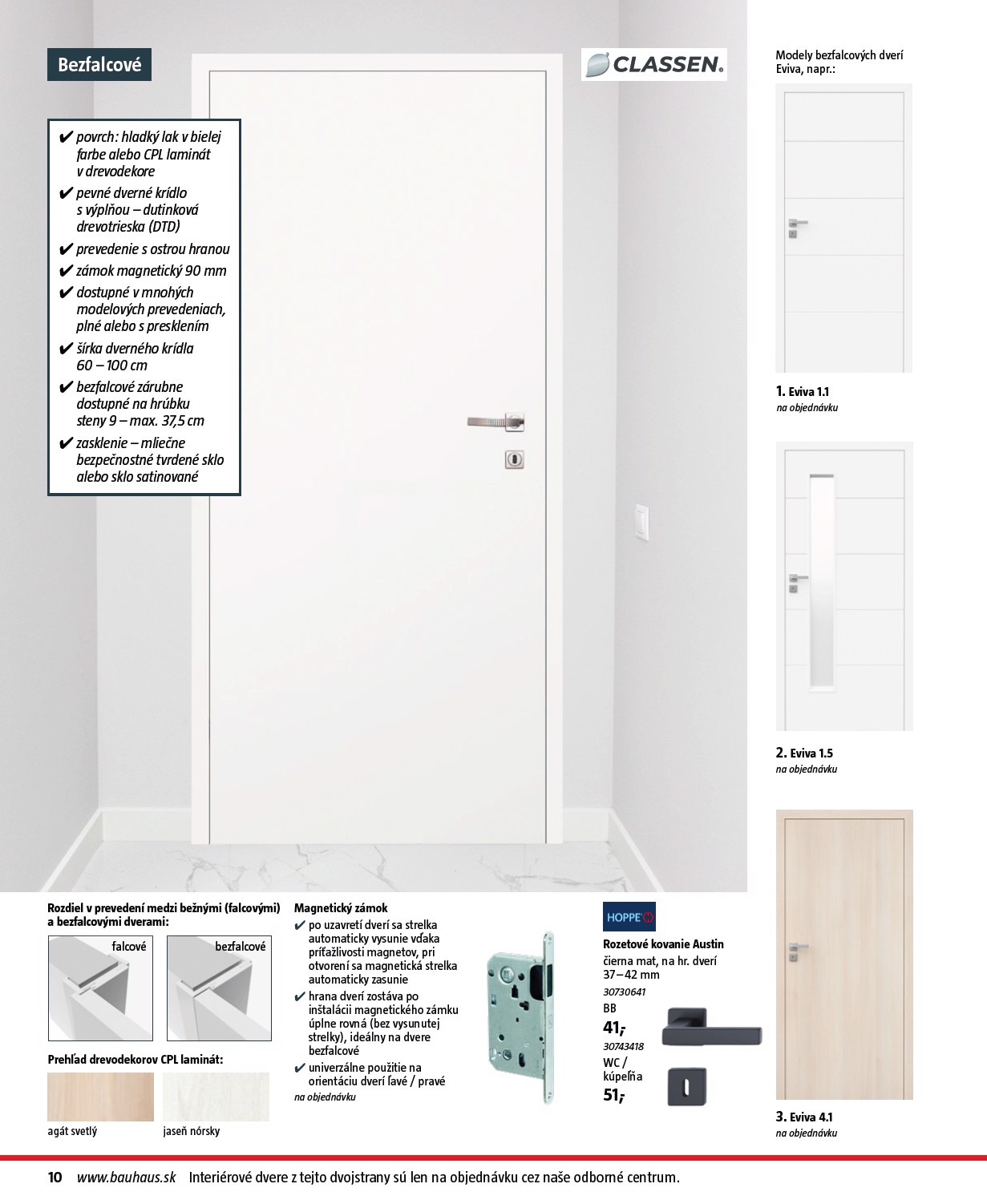 bauhaus - Leták Bauhaus - Stavebné prvky platný od 01.08. do 31.12. - page: 10