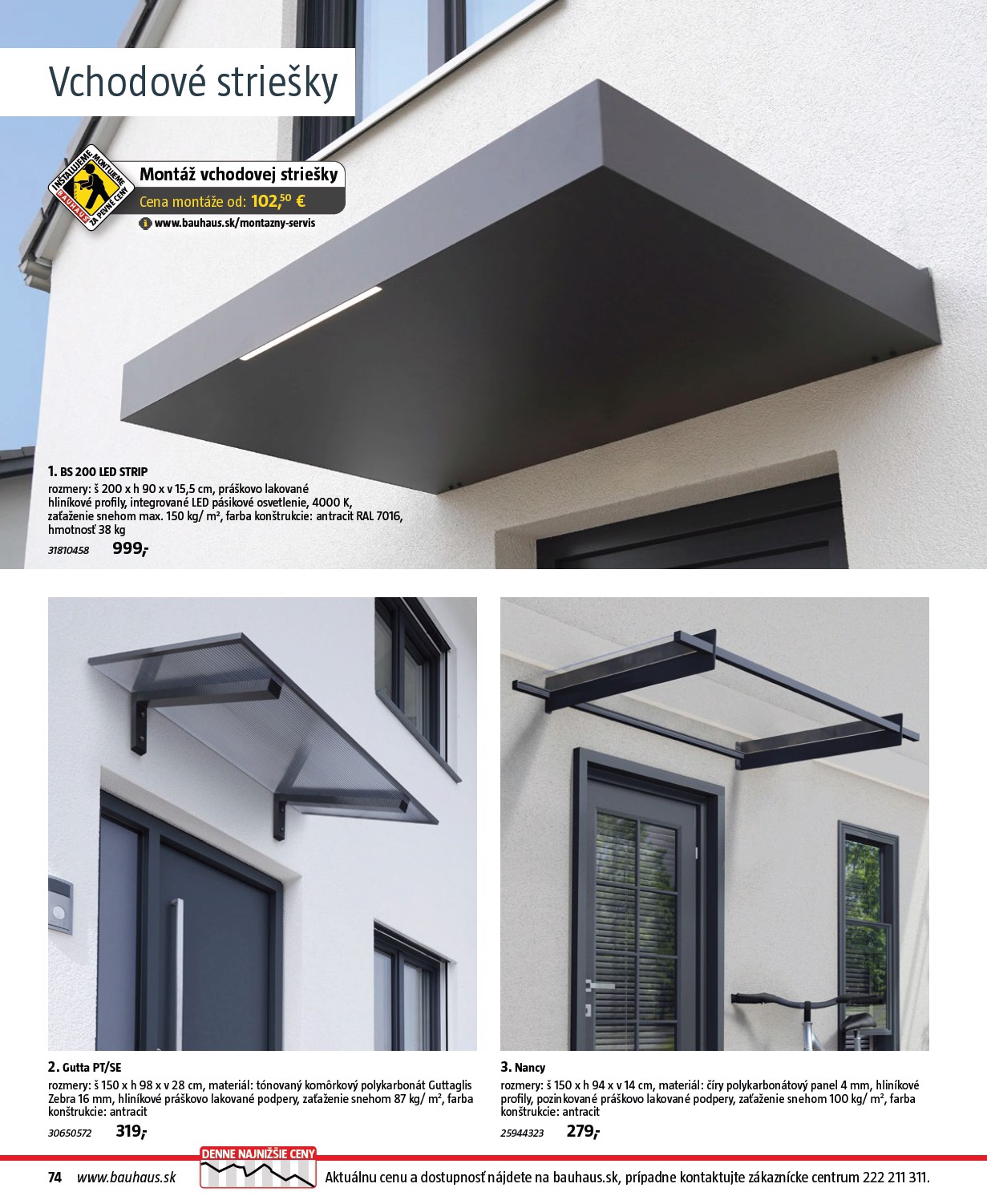 bauhaus - Leták Bauhaus - Stavebné prvky platný od 01.08. do 31.12. - page: 74