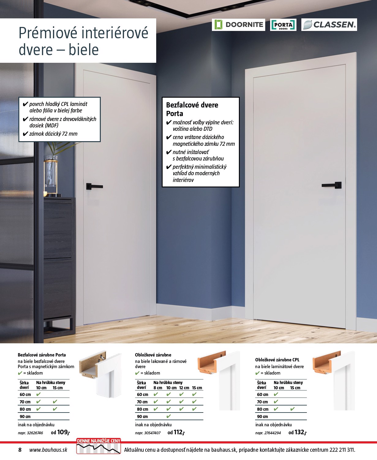 bauhaus - Leták Bauhaus - Stavebné prvky platný od 01.08. do 31.12. - page: 8