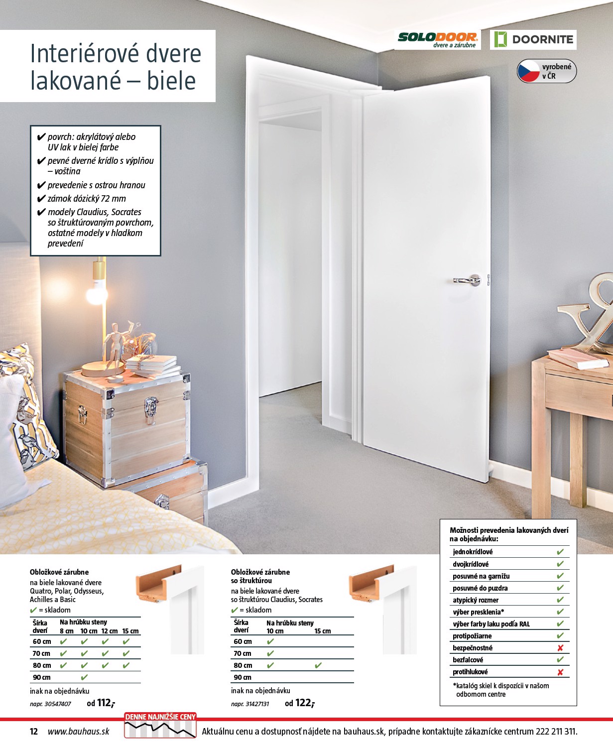 bauhaus - Leták Bauhaus - Stavebné prvky platný od 01.08. do 31.12. - page: 12