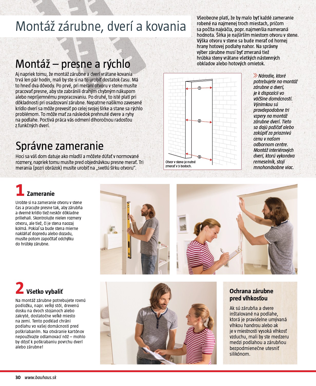 bauhaus - Leták Bauhaus - Stavebné prvky platný od 01.08. do 31.12. - page: 30
