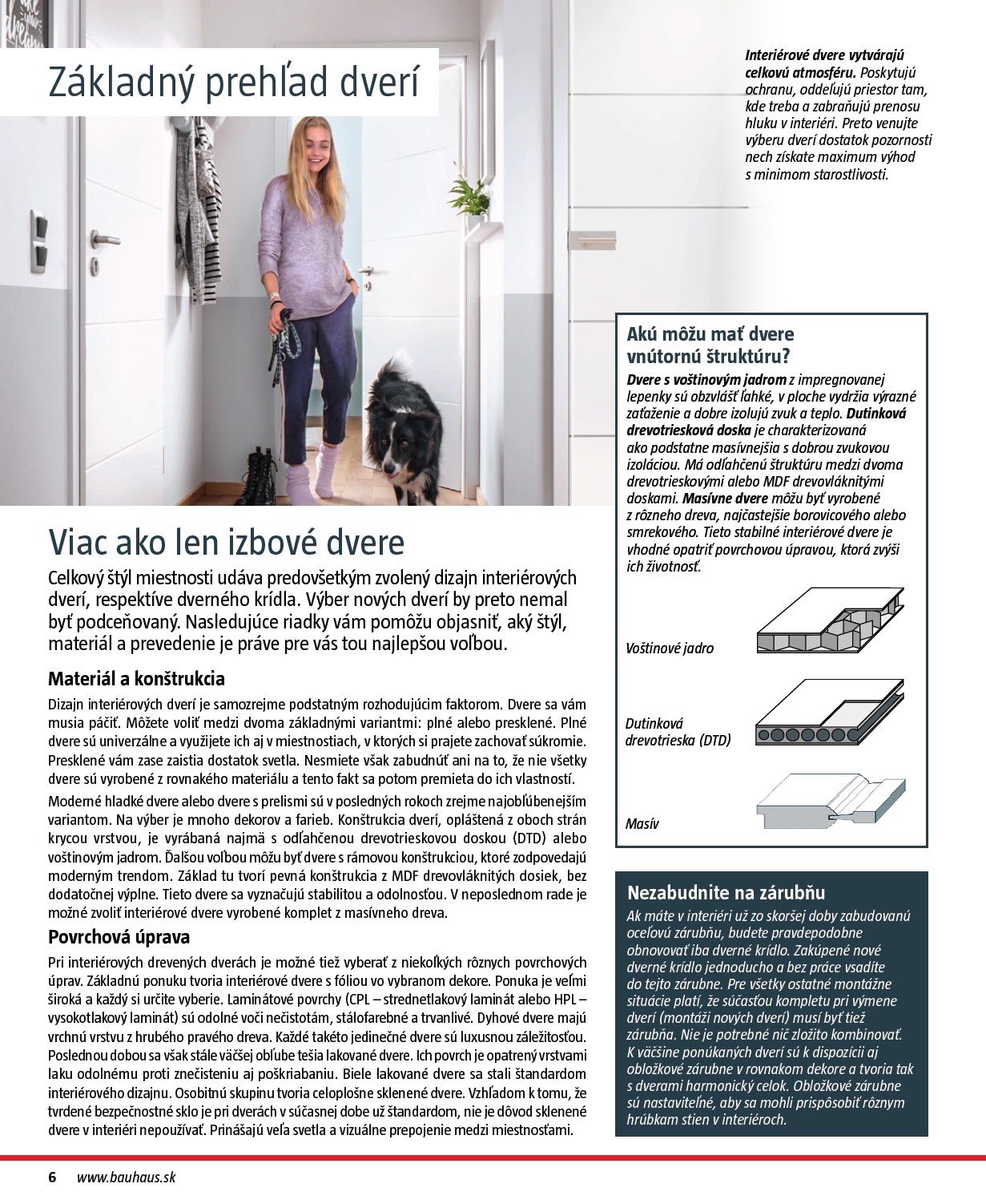 bauhaus - Leták Bauhaus - Stavebné prvky platný od 01.08. do 31.12. - page: 6