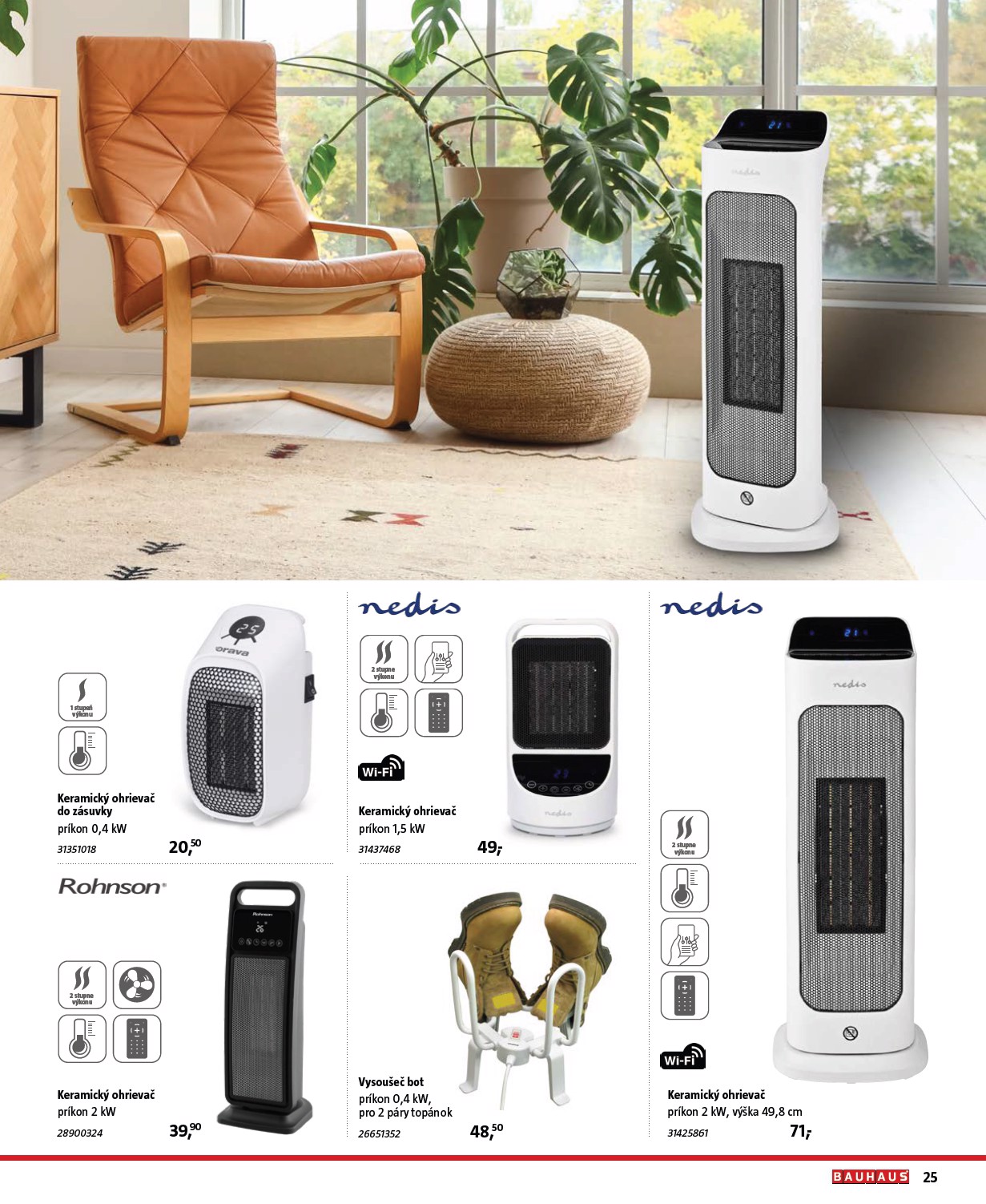 bauhaus - Leták Bauhaus - Katalóg Kachle a vykurovanie platný od 28.08. do 31.12. - page: 25