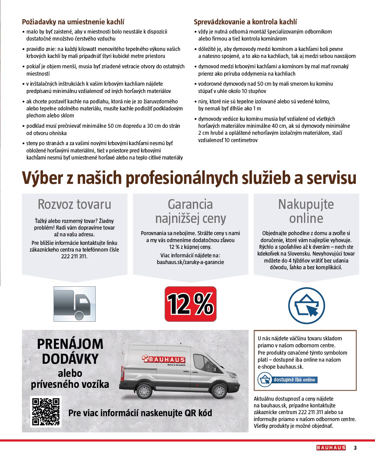 bauhaus - Leták Bauhaus - Katalóg Kachle a vykurovanie platný od 28.08. do 31.12. - page: 3