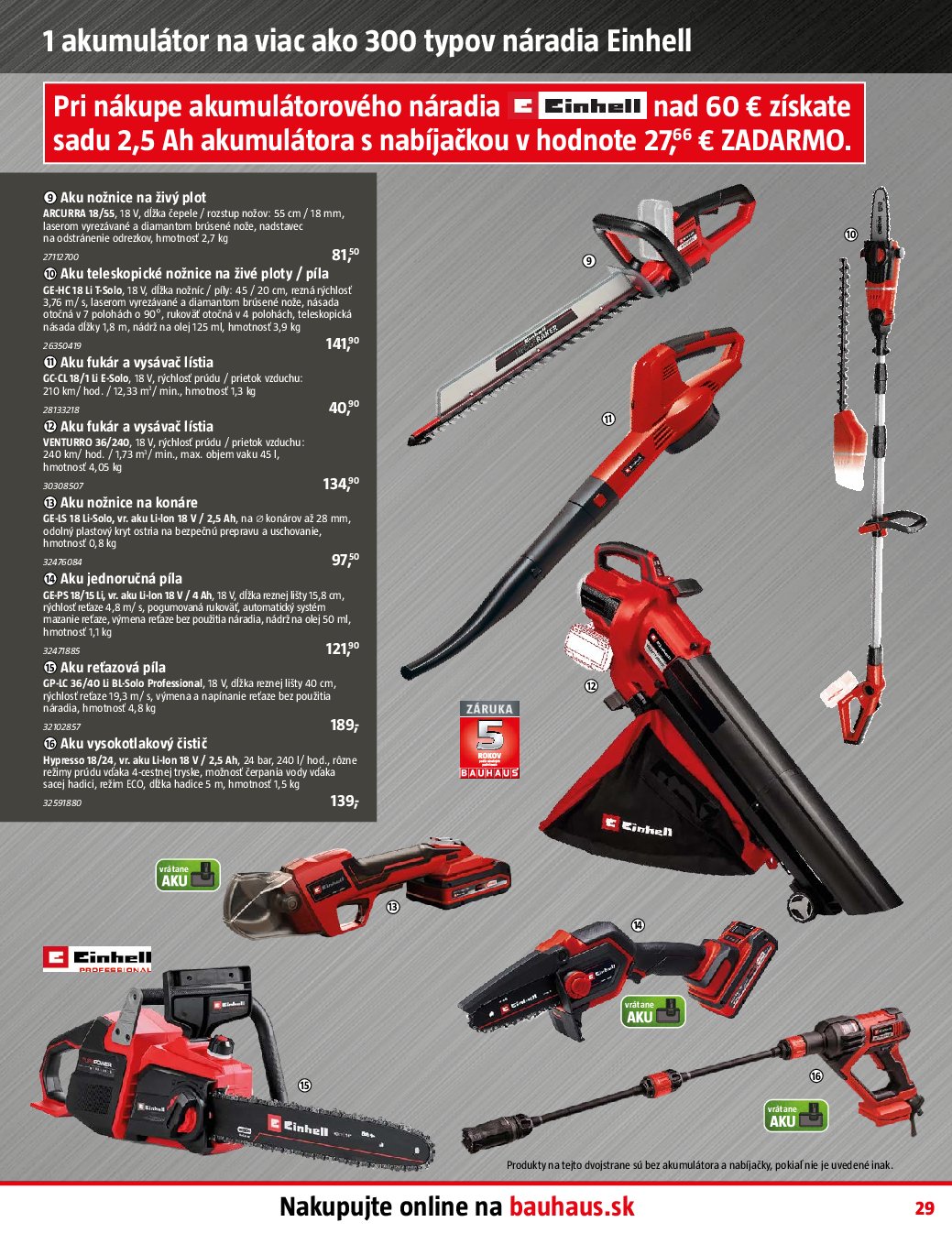 bauhaus - Leták Bauhaus platný od 08.09. do 05.10. - page: 29