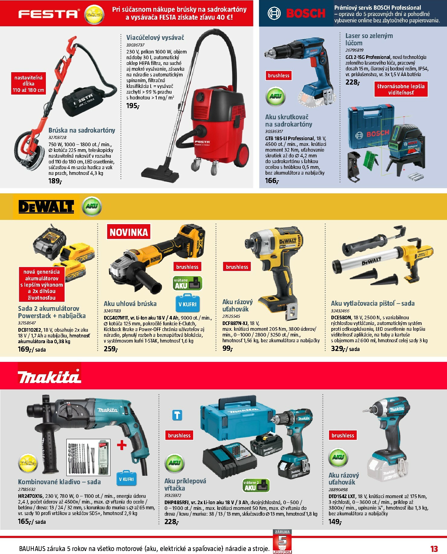 bauhaus - Leták Bauhaus platný od 06.10. do 02.11. - page: 13