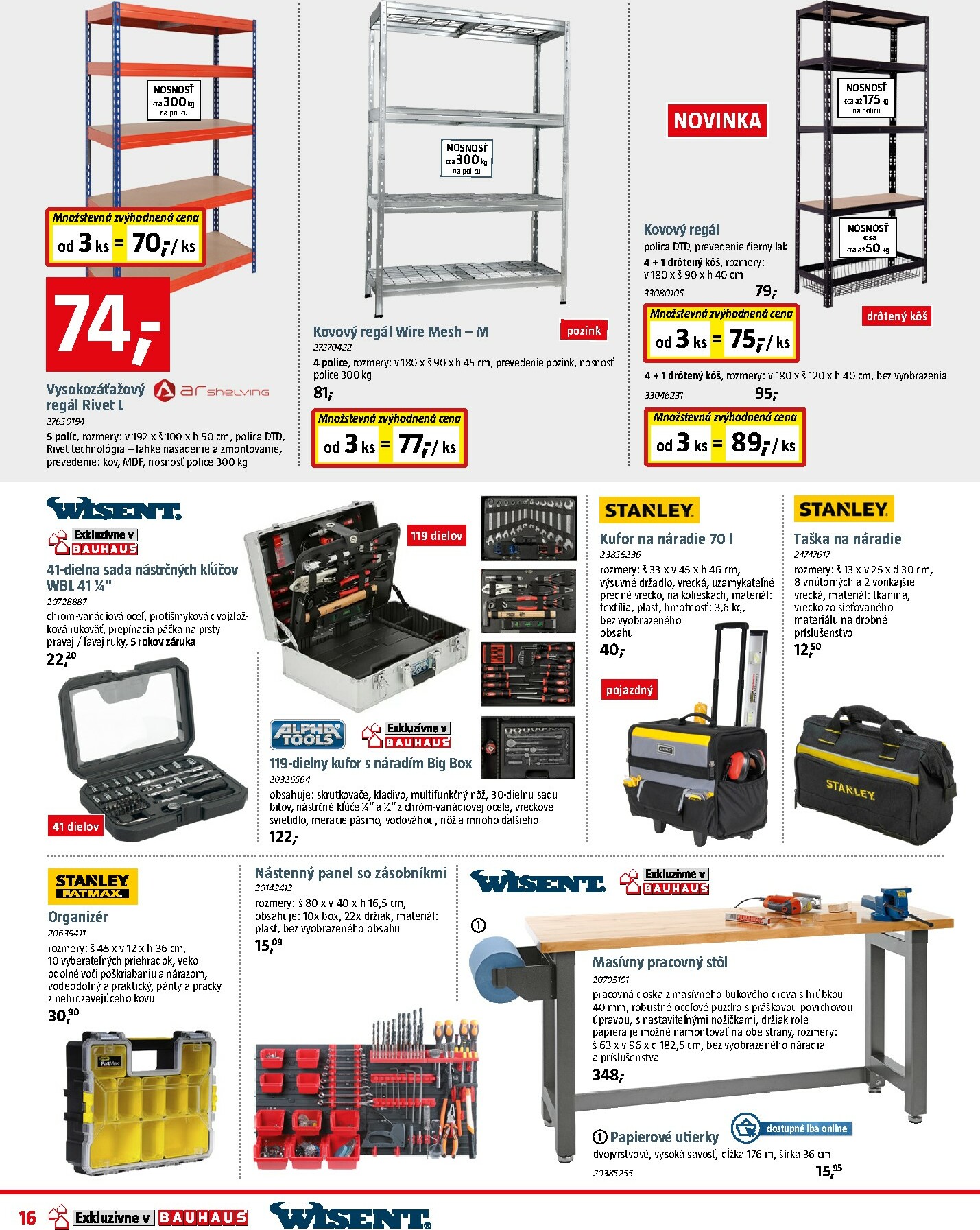 bauhaus - Leták Bauhaus platný od 06.10. do 02.11. - page: 16