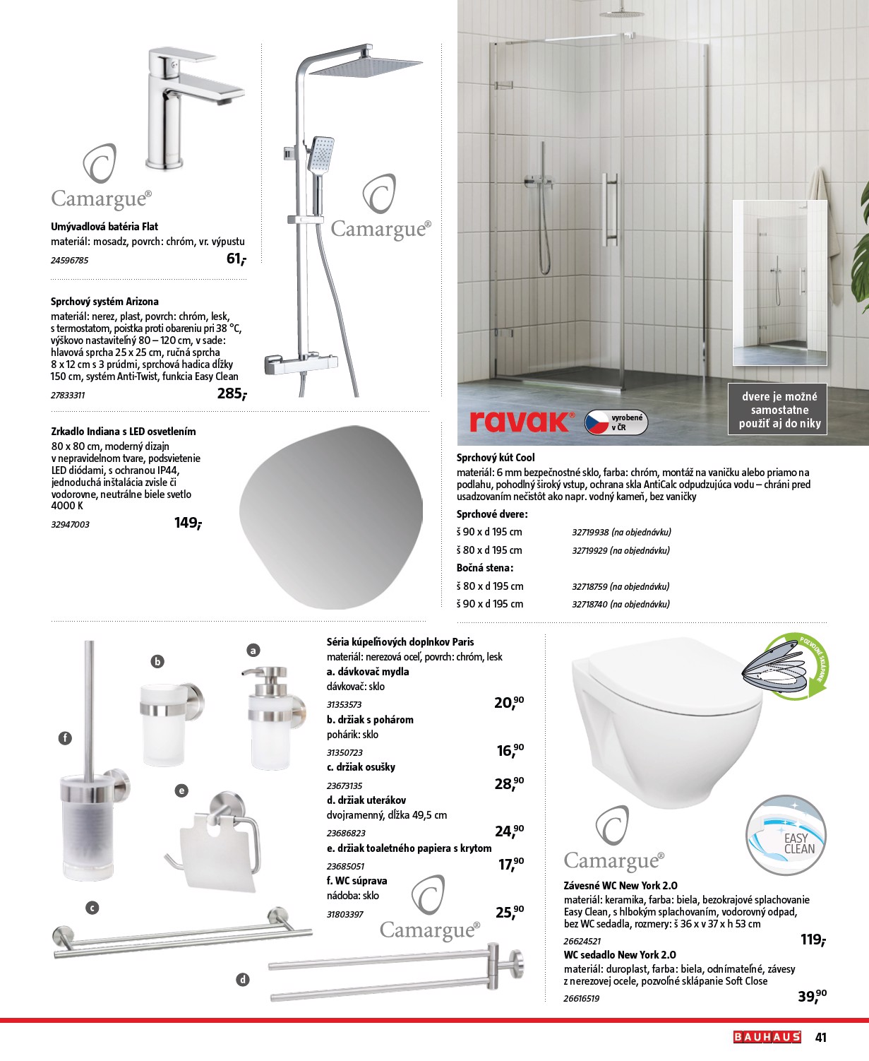 bauhaus - Leták Bauhaus - Katalóg Sanita platný od 30.10. do 30.03. - page: 41