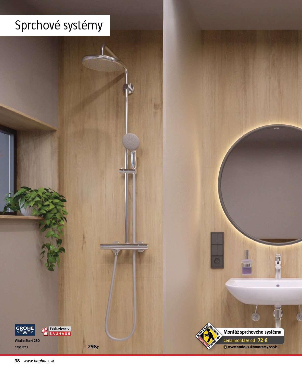 bauhaus - Leták Bauhaus - Katalóg Sanita platný od 30.10. do 30.03. - page: 98