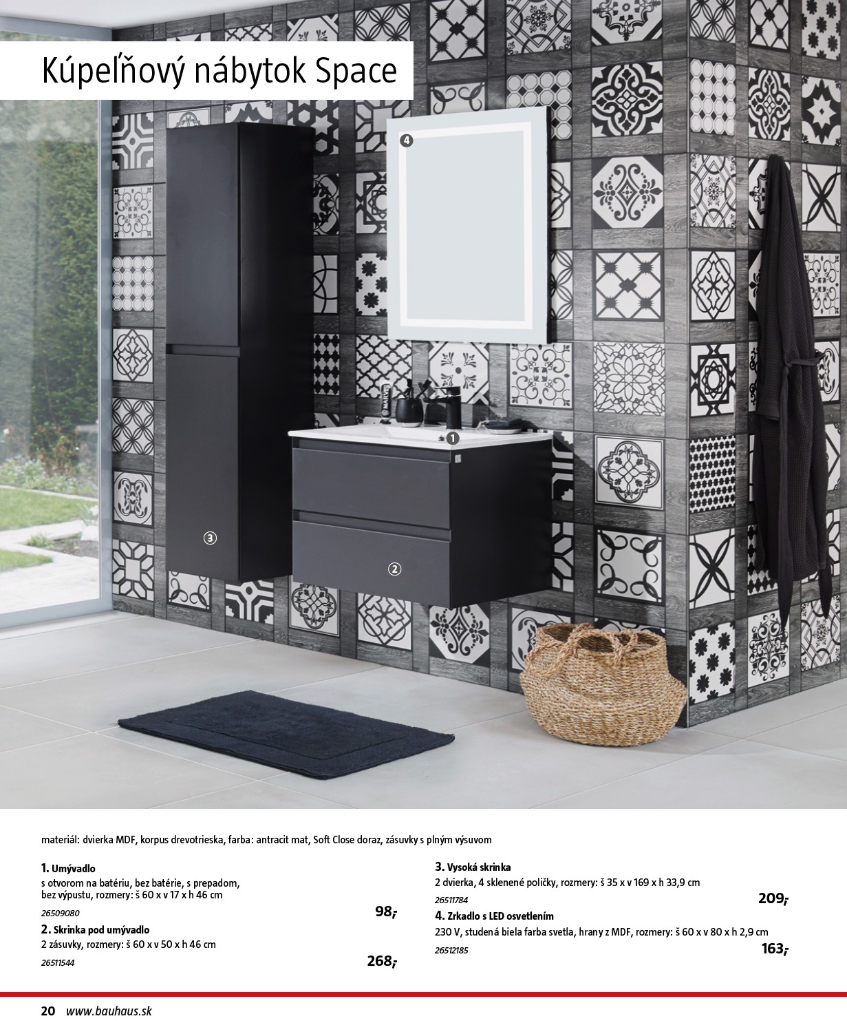 bauhaus - Leták Bauhaus - Katalóg Sanita platný od 30.10. do 30.03. - page: 20