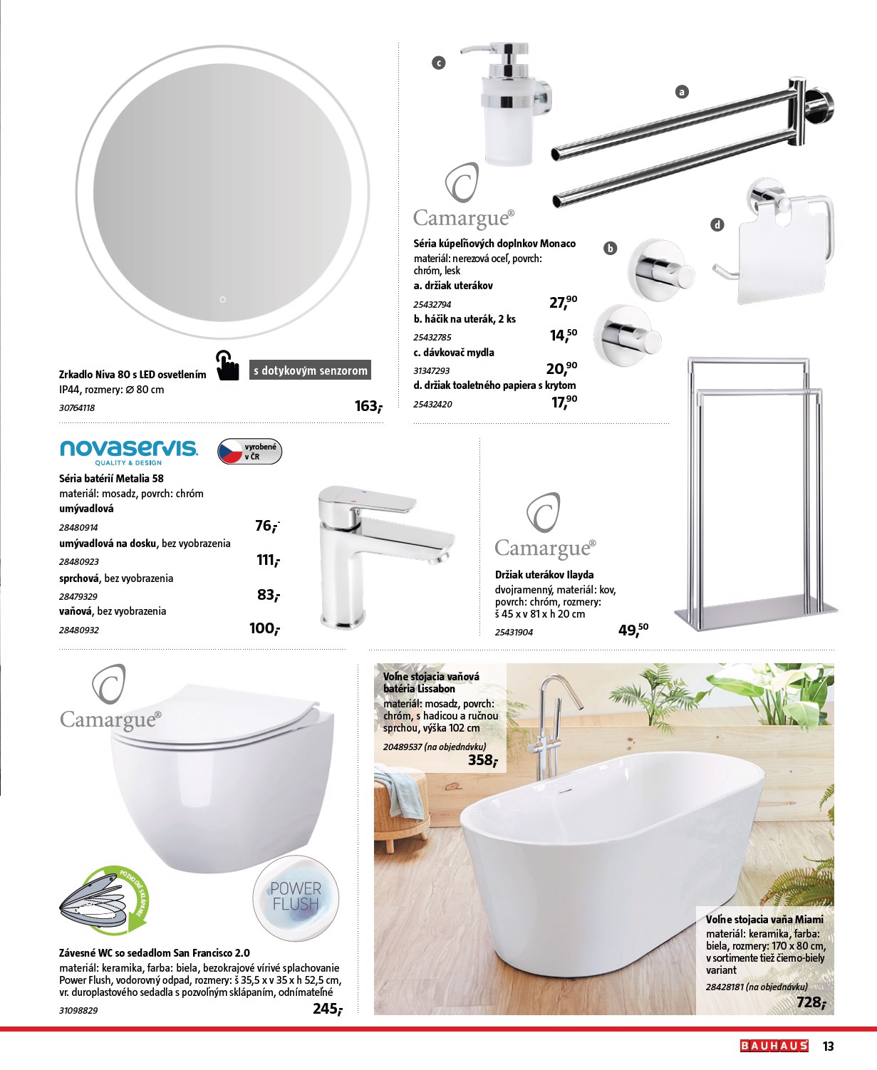 bauhaus - Leták Bauhaus - Katalóg Sanita platný od 30.10. do 30.03. - page: 13