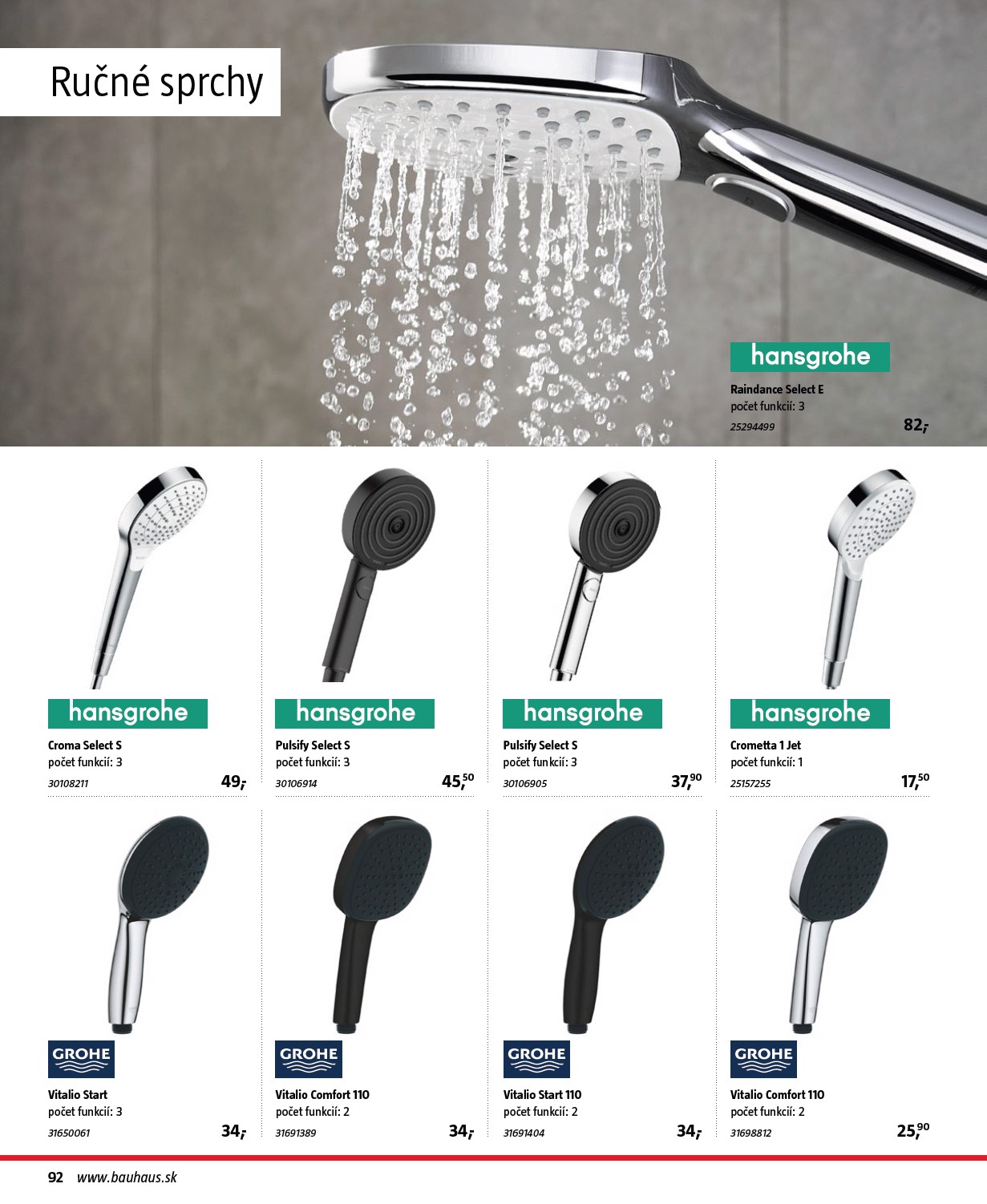 bauhaus - Leták Bauhaus - Katalóg Sanita platný od 30.10. do 30.03. - page: 92