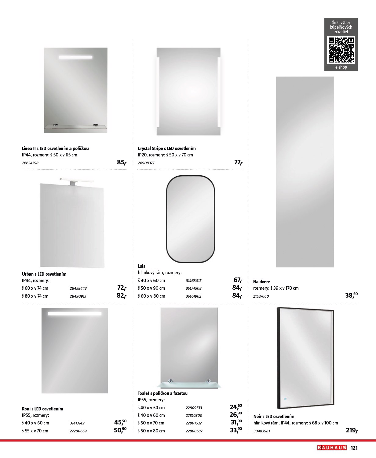 bauhaus - Leták Bauhaus - Katalóg Sanita platný od 30.10. do 30.03. - page: 121