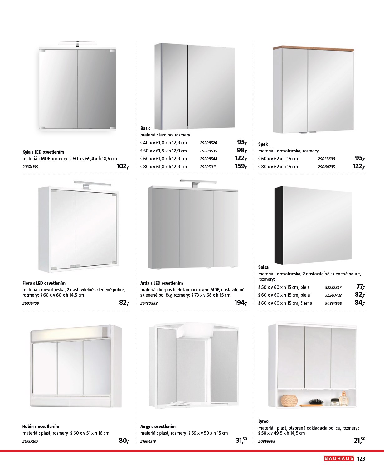 bauhaus - Leták Bauhaus - Katalóg Sanita platný od 30.10. do 30.03. - page: 123