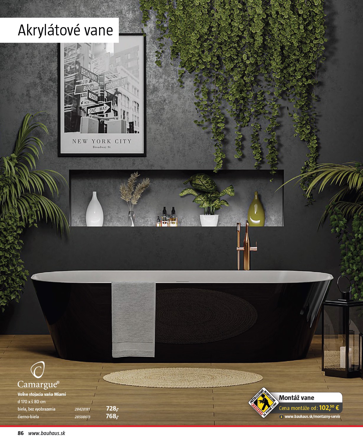 bauhaus - Leták Bauhaus - Katalóg Sanita platný od 30.10. do 30.03. - page: 86