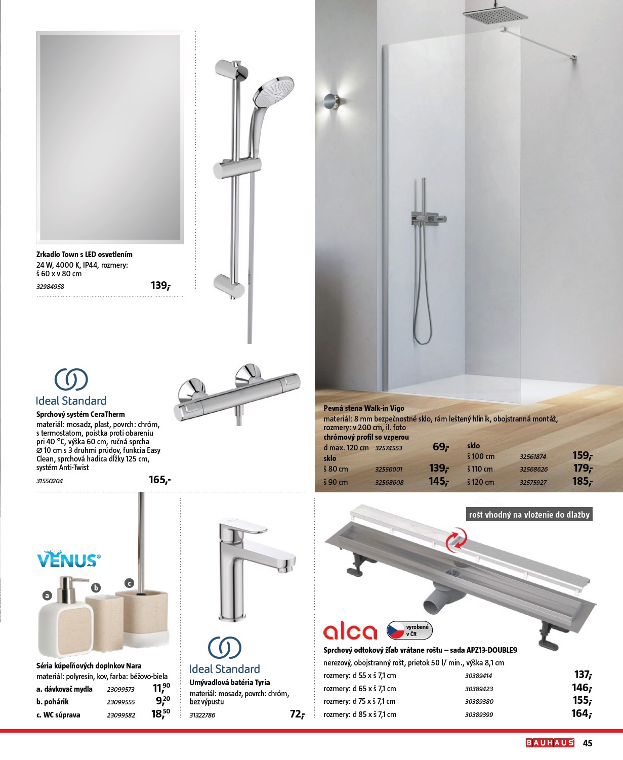 bauhaus - Leták Bauhaus - Katalóg Sanita platný od 30.10. do 30.03. - page: 45