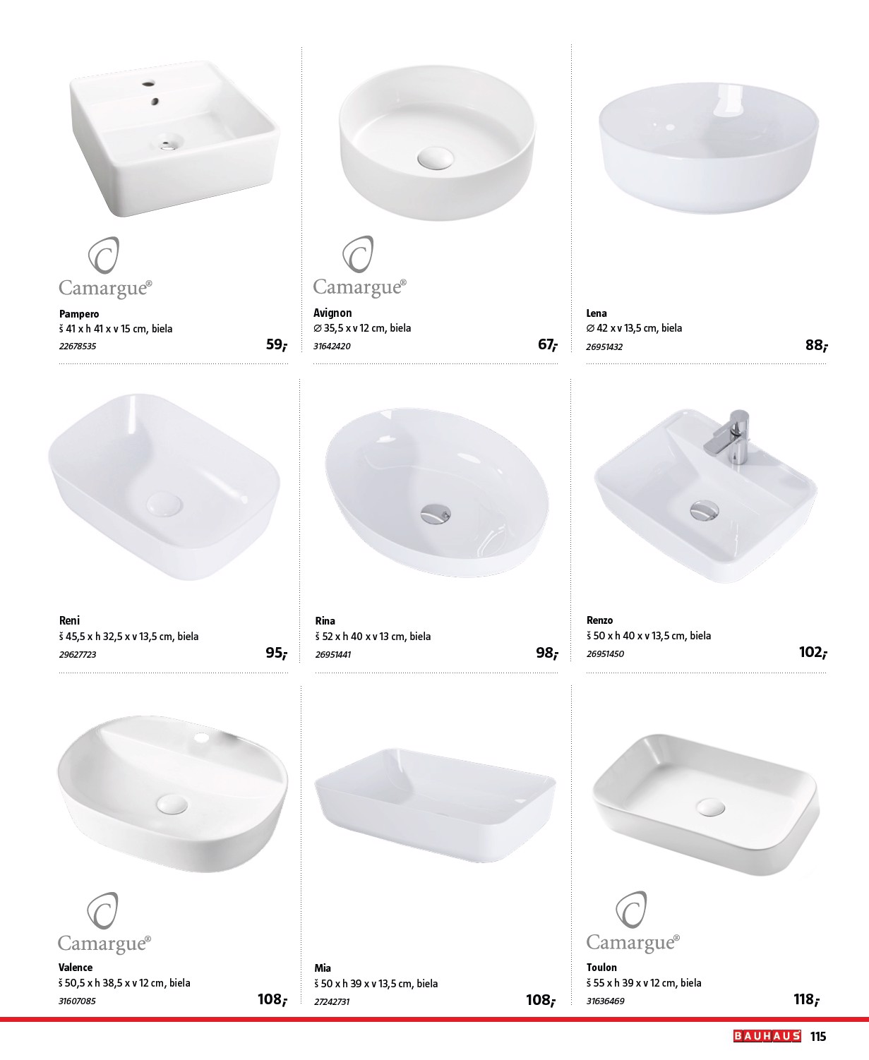 bauhaus - Leták Bauhaus - Katalóg Sanita platný od 30.10. do 30.03. - page: 115