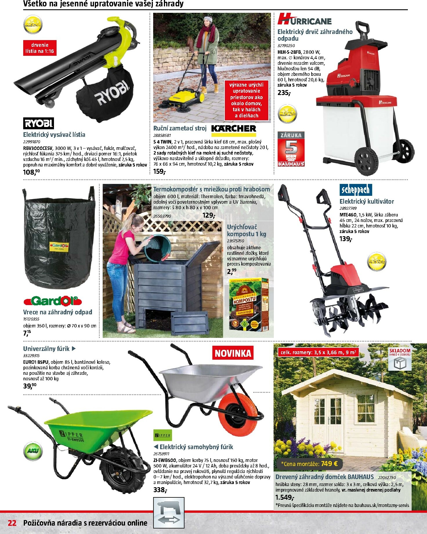 bauhaus - Leták Bauhaus platný od 03.11. do 07.12. - page: 22