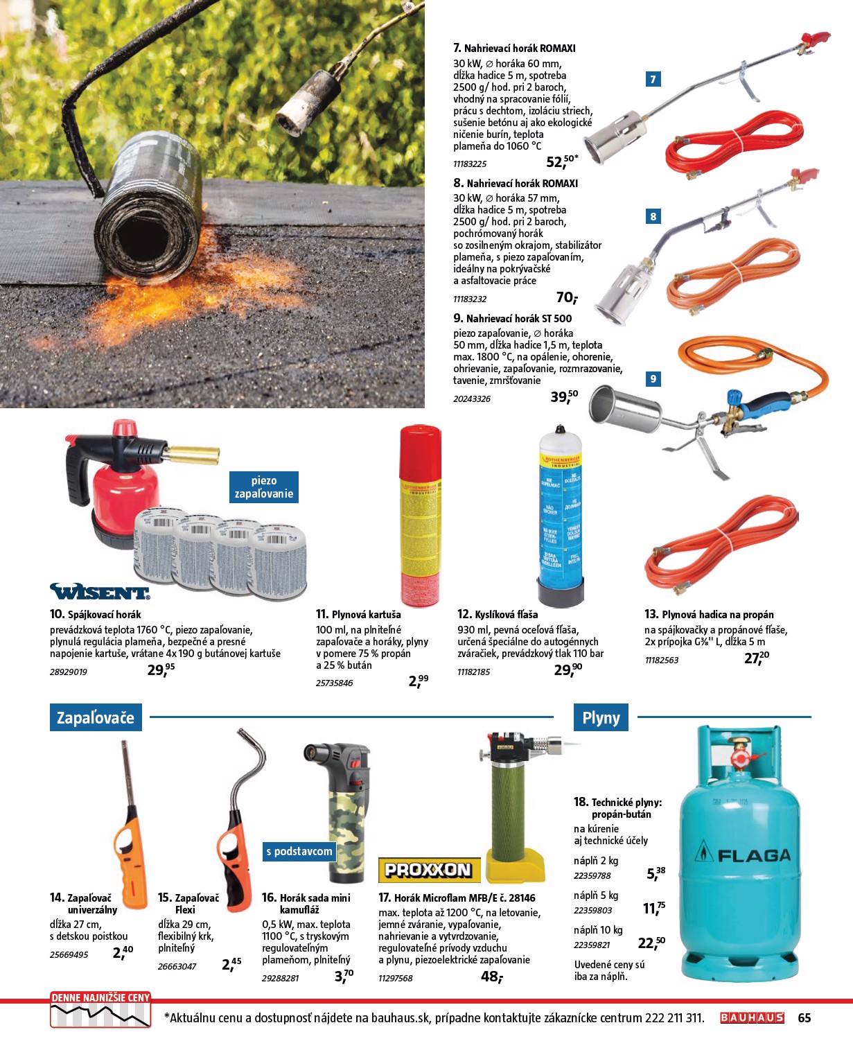 bauhaus - Leták Bauhaus - Katalóg Naradie platný od 20.11. do 31.12. - page: 65