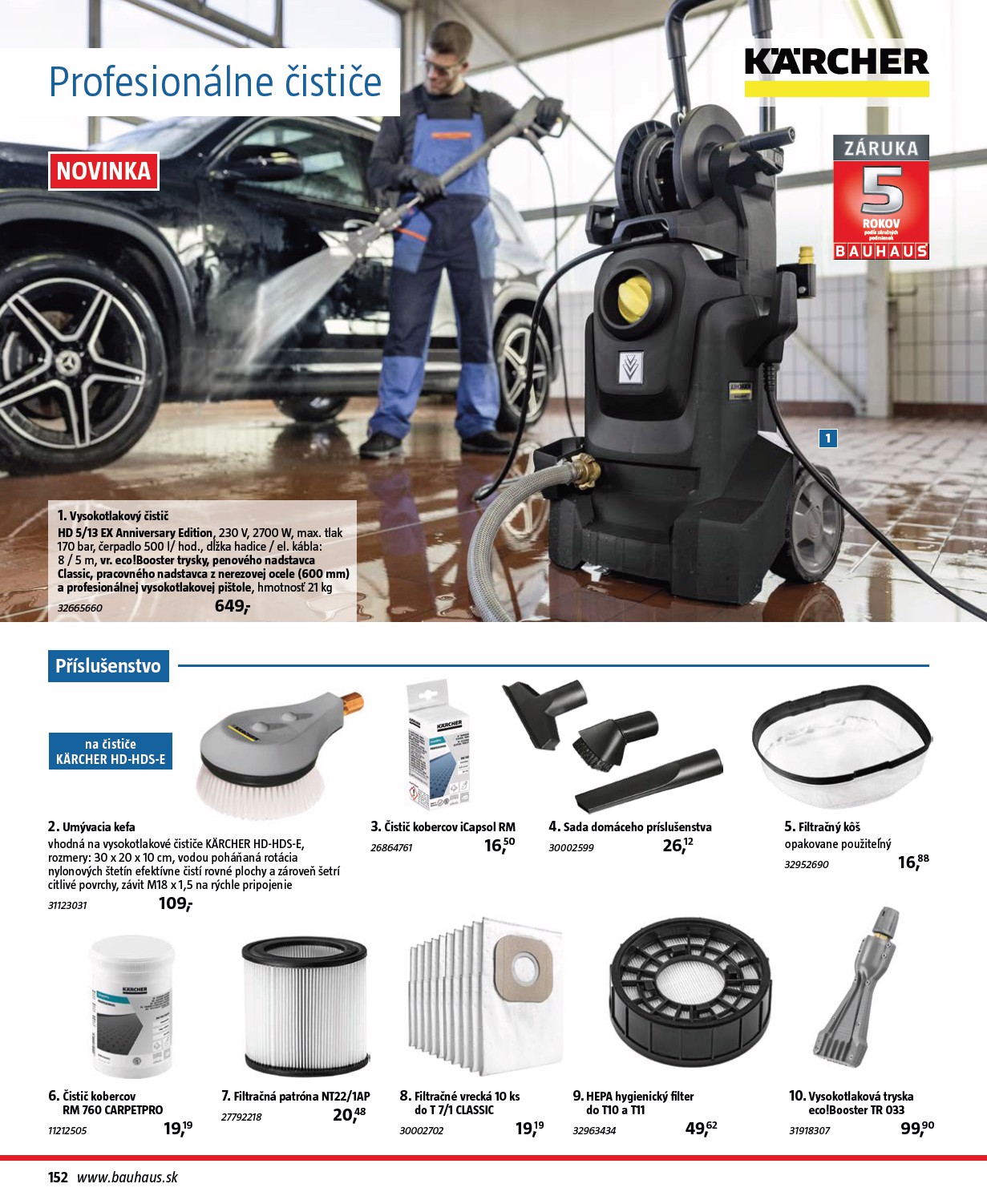 bauhaus - Leták Bauhaus - Katalóg Naradie platný od 20.11. do 31.12. - page: 152