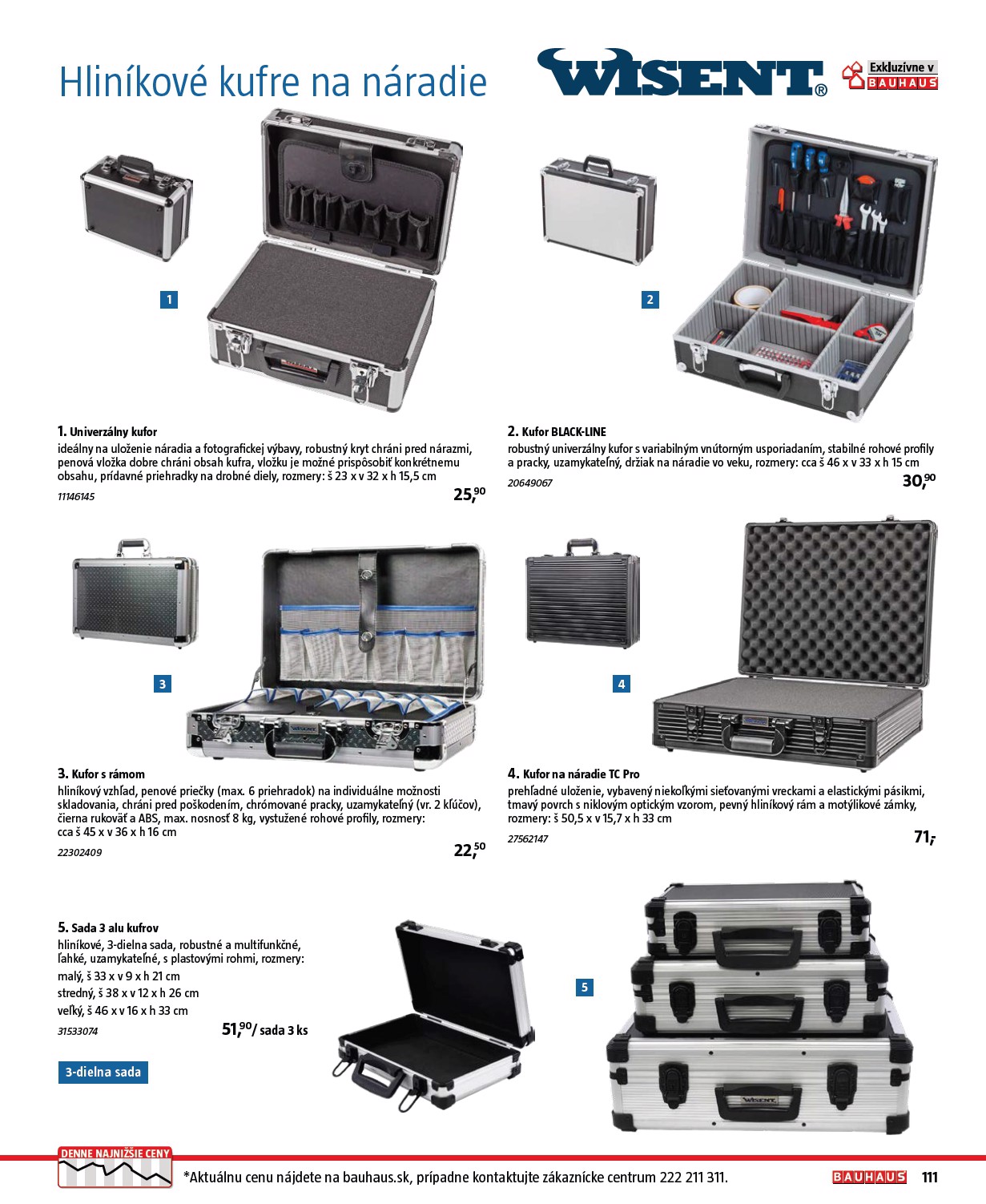 bauhaus - Leták Bauhaus - Katalóg Naradie platný od 20.11. do 31.12. - page: 111