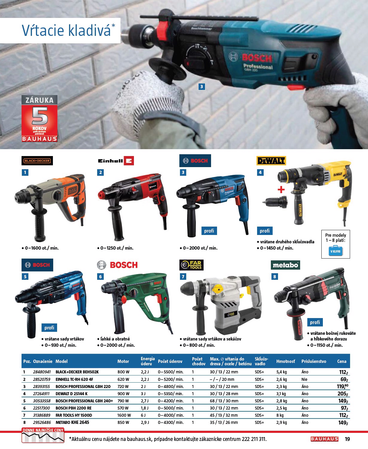 bauhaus - Leták Bauhaus - Katalóg Naradie platný od 20.11. do 31.12. - page: 19