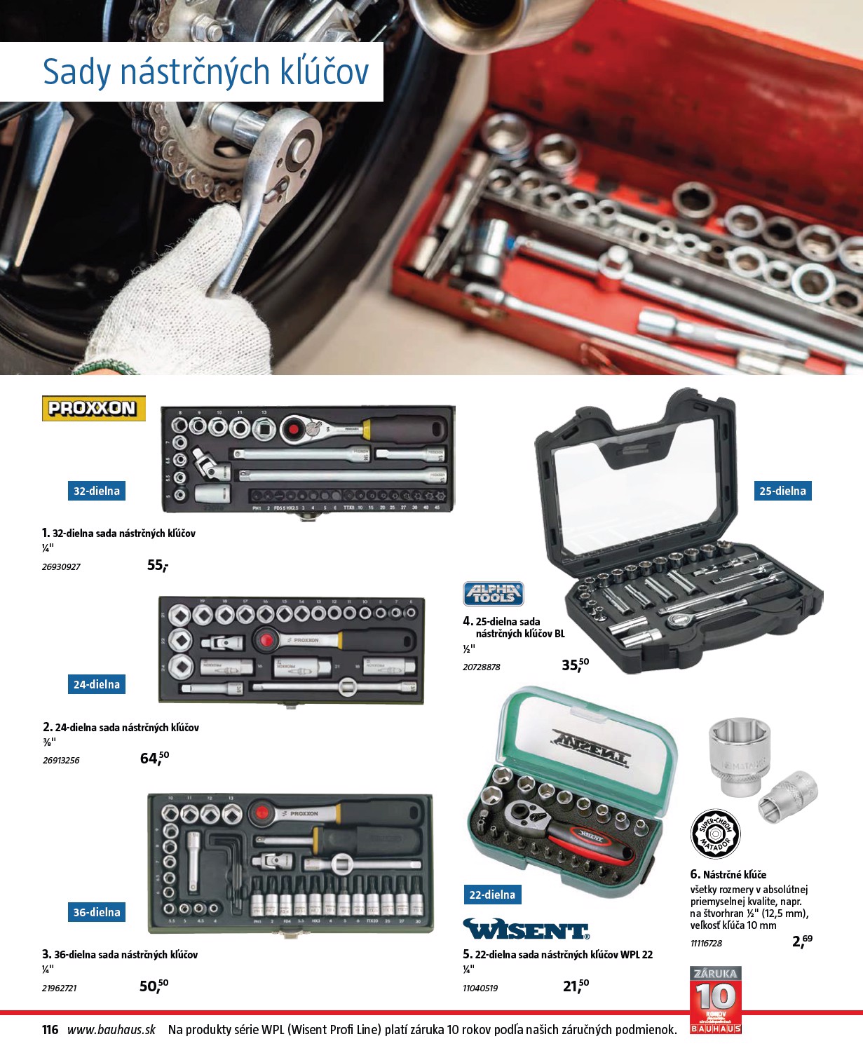 bauhaus - Leták Bauhaus - Katalóg Naradie platný od 20.11. do 31.12. - page: 116