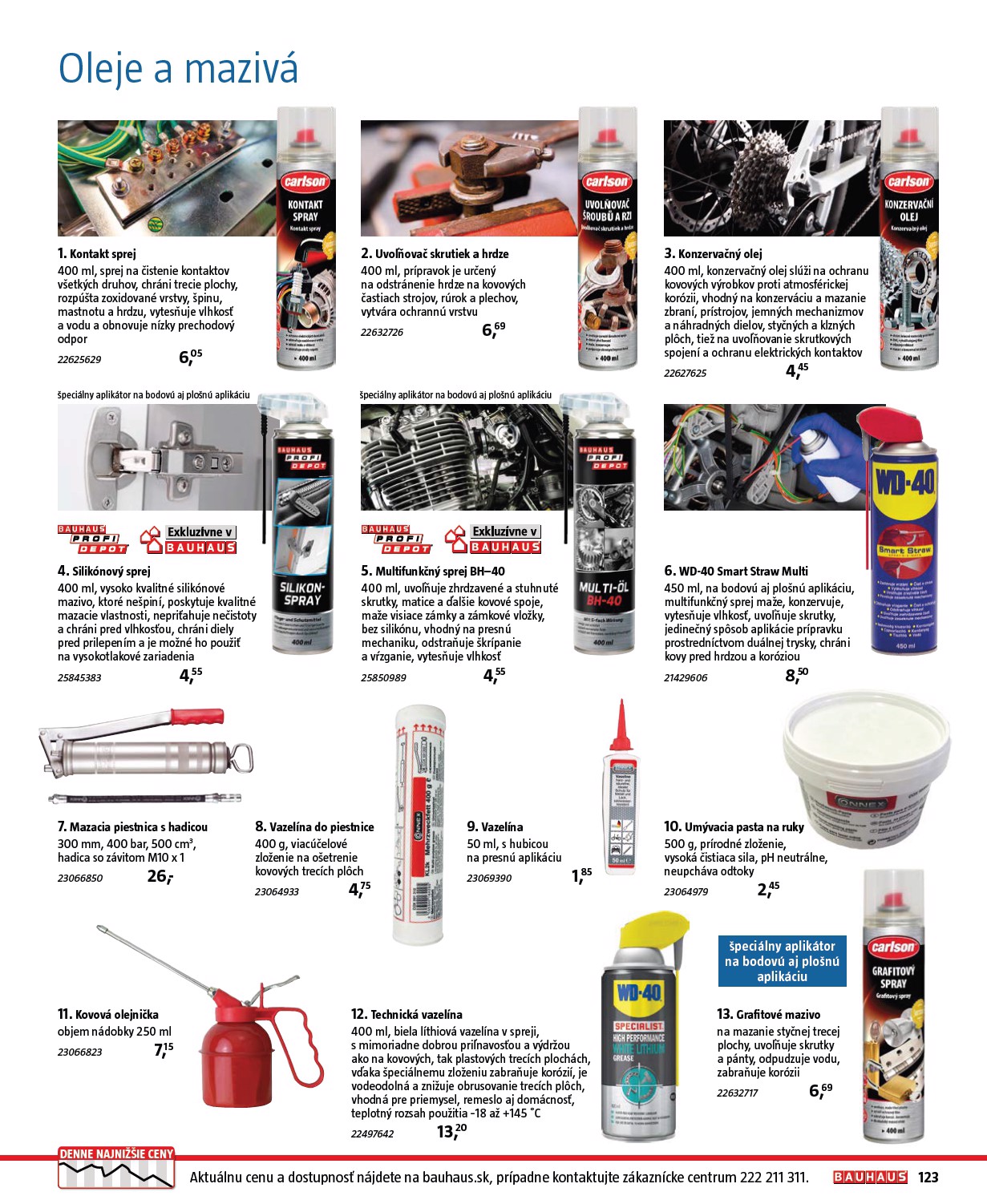 bauhaus - Leták Bauhaus - Katalóg Naradie platný od 20.11. do 31.12. - page: 123