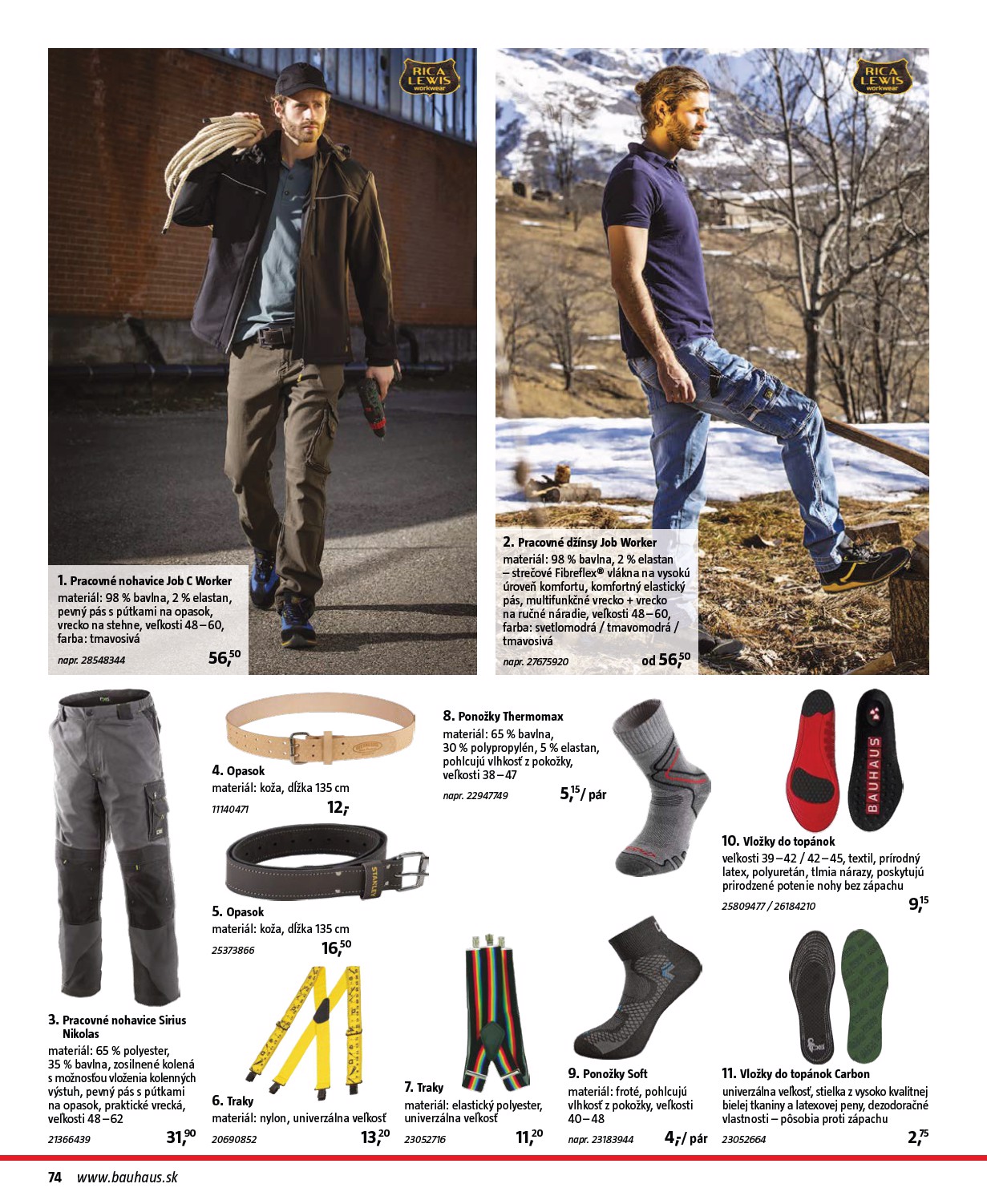 bauhaus - Leták Bauhaus - Katalóg Naradie platný od 20.11. do 31.12. - page: 74