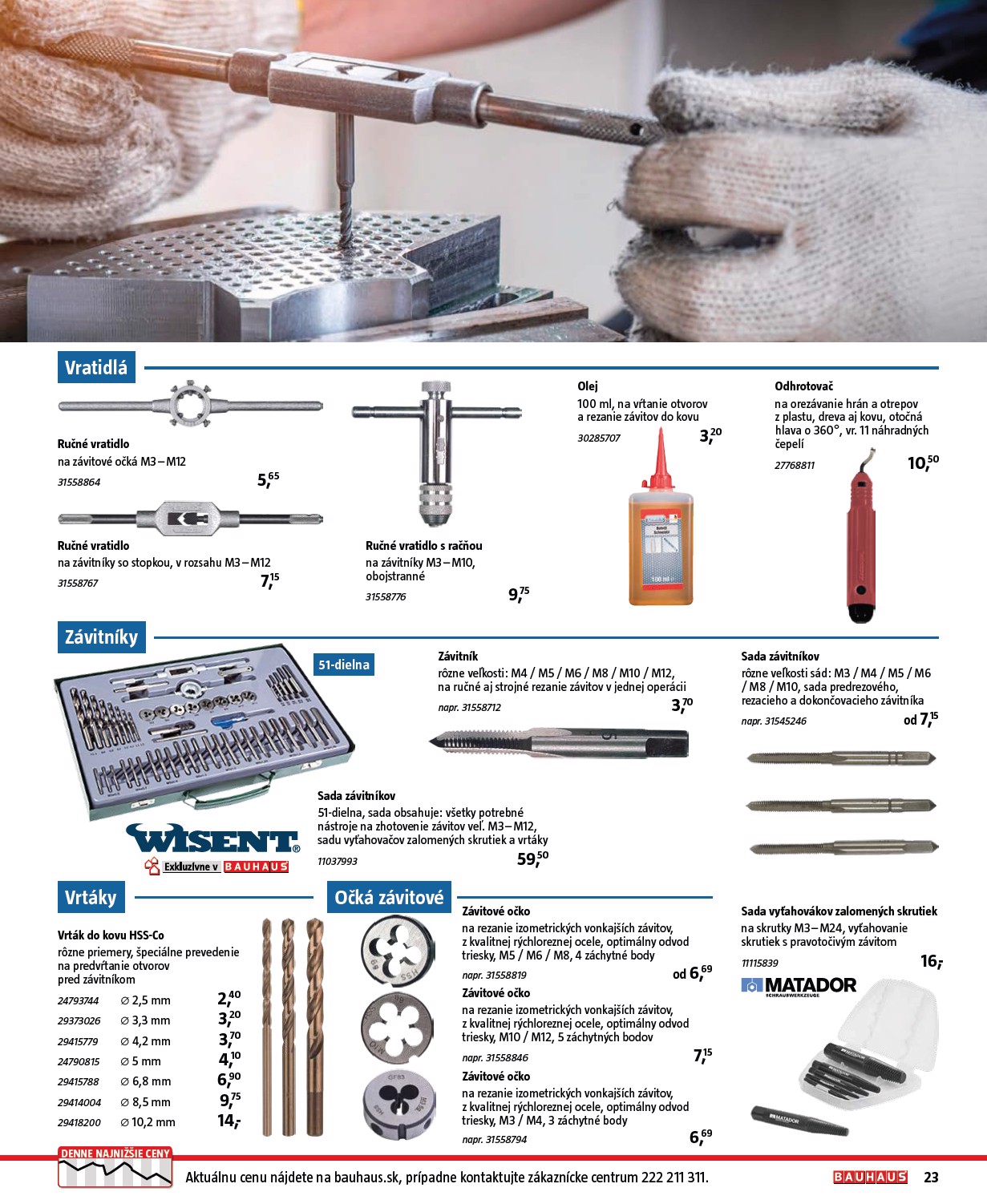 bauhaus - Leták Bauhaus - Katalóg Naradie platný od 20.11. do 31.12. - page: 23
