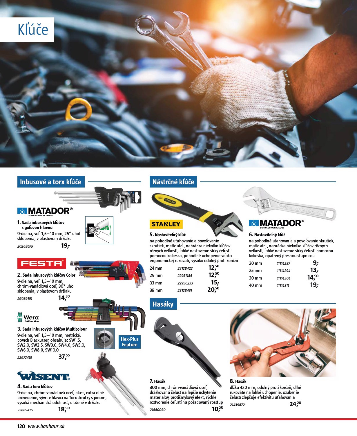 bauhaus - Leták Bauhaus - Katalóg Naradie platný od 20.11. do 31.12. - page: 120