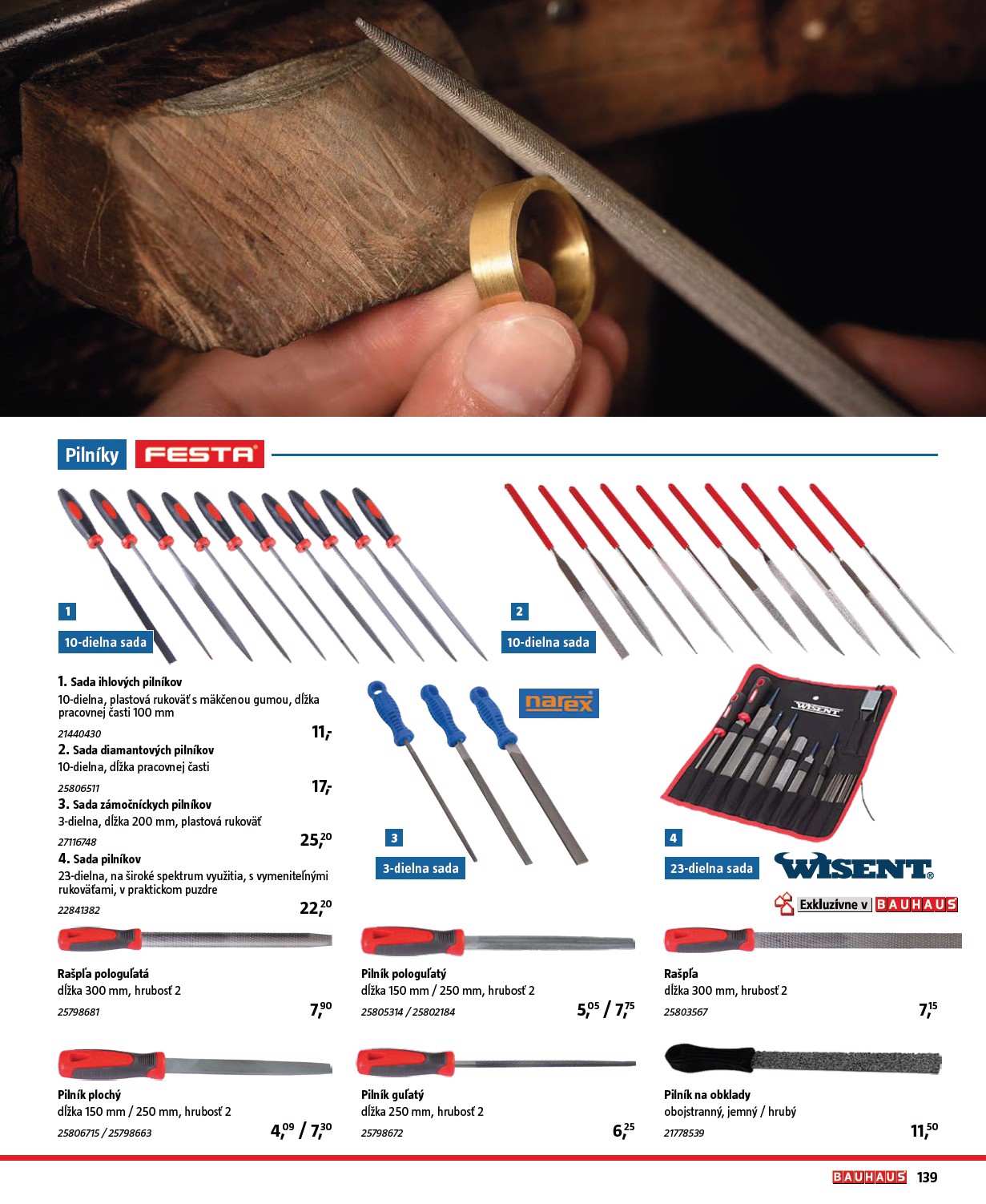 bauhaus - Leták Bauhaus - Katalóg Naradie platný od 20.11. do 31.12. - page: 139