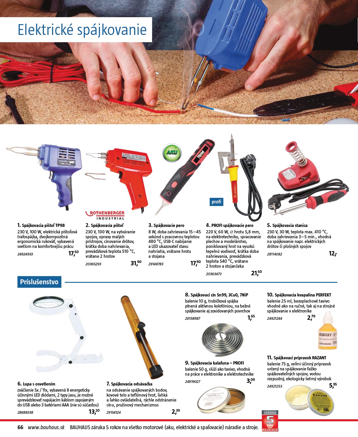 bauhaus - Leták Bauhaus - Katalóg Naradie platný od 20.11. do 31.12. - page: 66