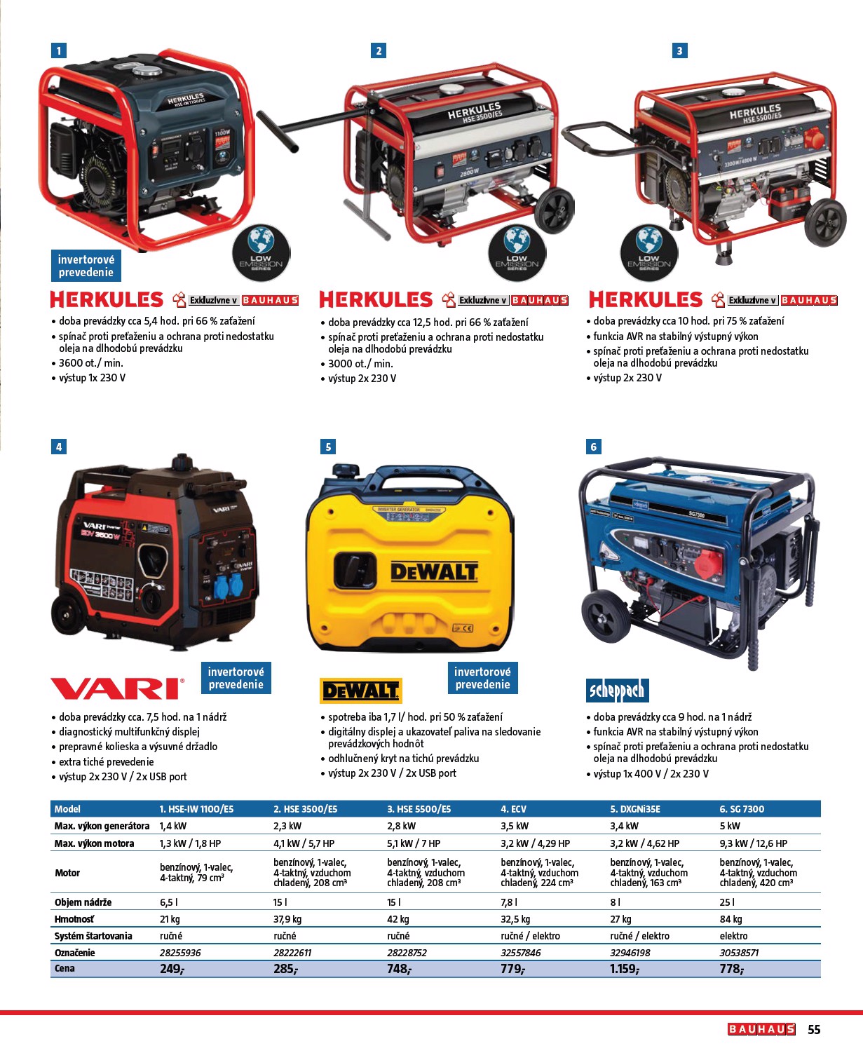 bauhaus - Leták Bauhaus - Katalóg Naradie platný od 20.11. do 31.12. - page: 55