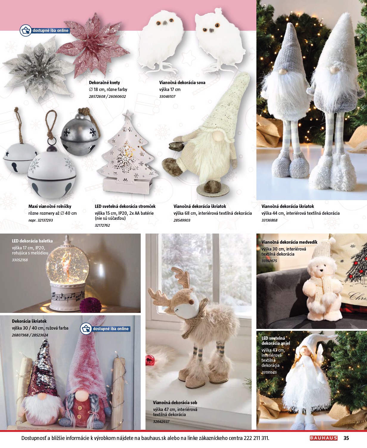 bauhaus - Leták Bauhaus - Vianoce platný od 20.11. do 31.12. - page: 35