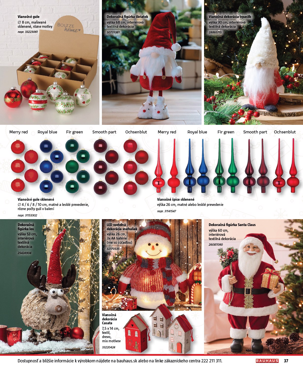 bauhaus - Leták Bauhaus - Vianoce platný od 20.11. do 31.12. - page: 37