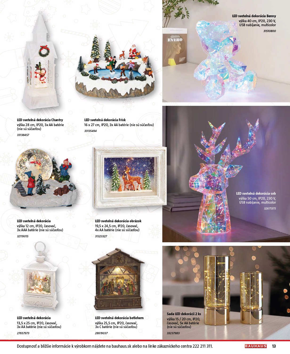 bauhaus - Leták Bauhaus - Vianoce platný od 20.11. do 31.12. - page: 13