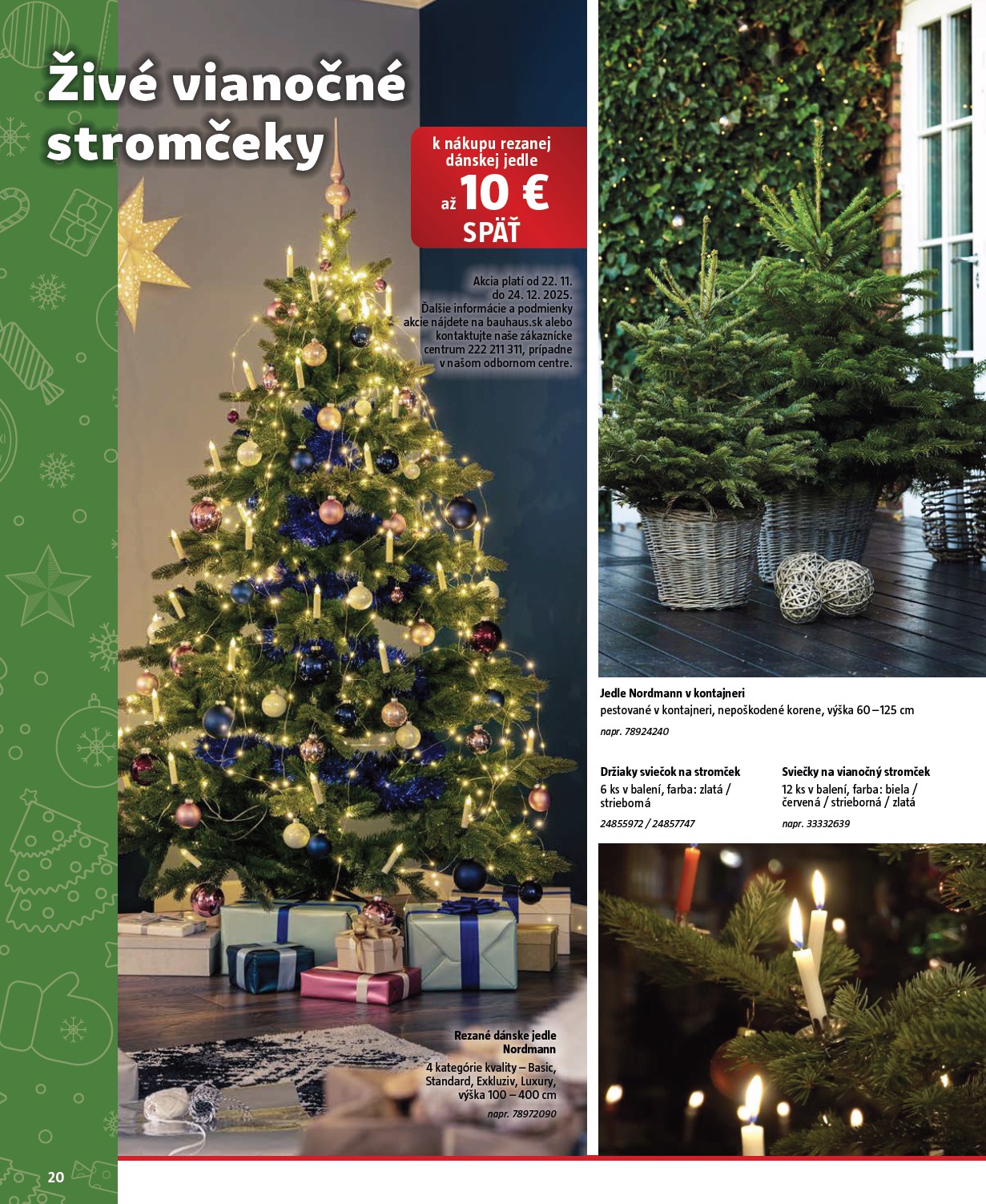 bauhaus - Leták Bauhaus - Vianoce platný od 20.11. do 31.12. - page: 20