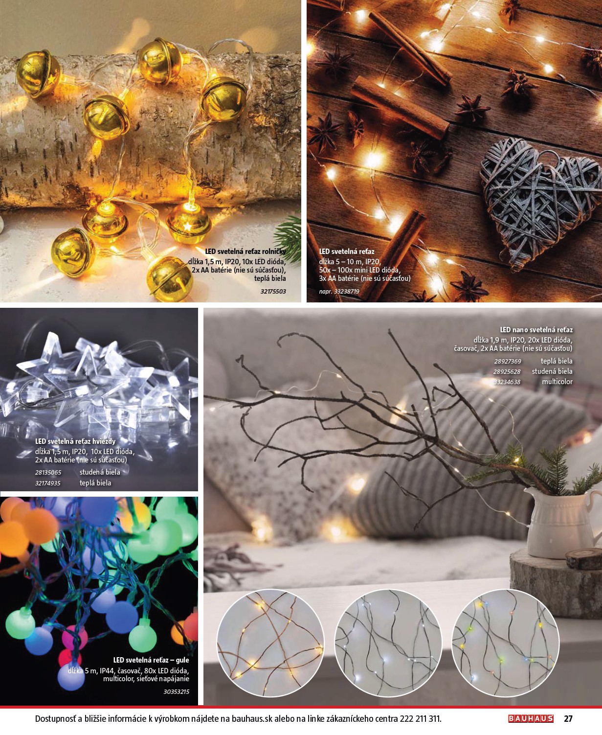 bauhaus - Leták Bauhaus - Vianoce platný od 20.11. do 31.12. - page: 27