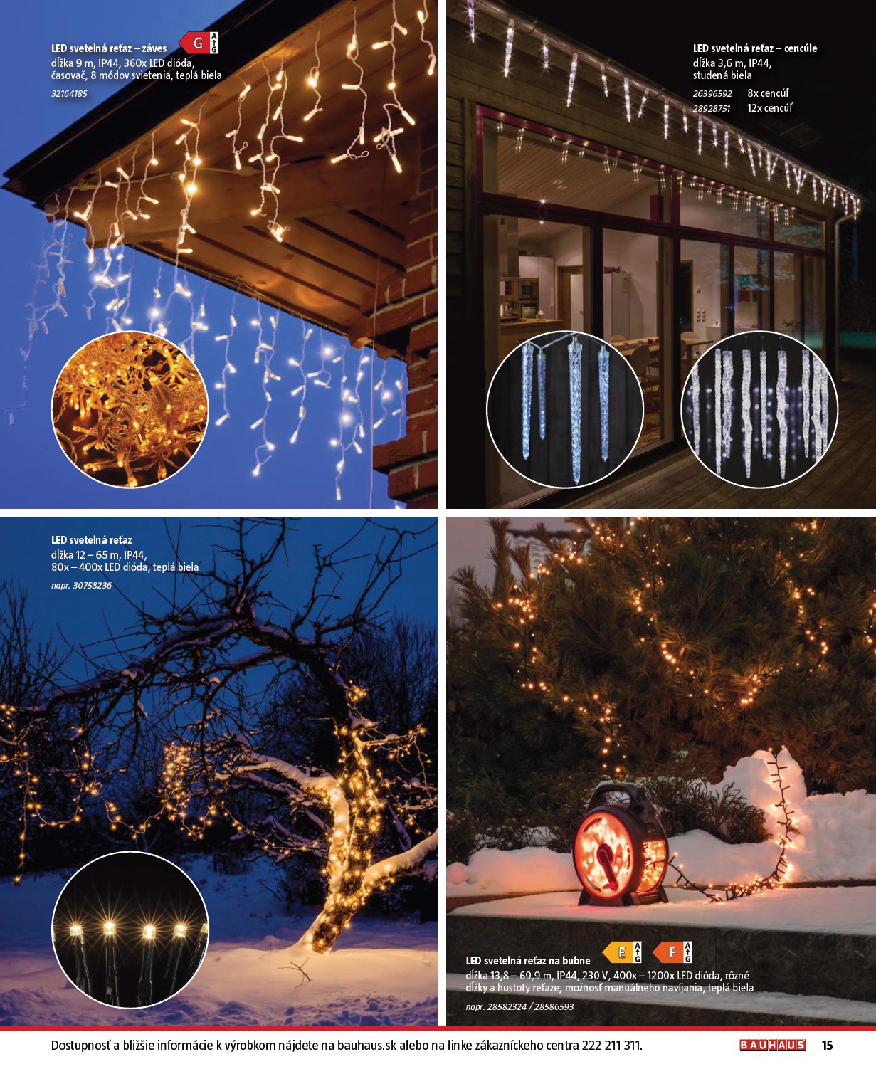 bauhaus - Leták Bauhaus - Vianoce platný od 20.11. do 31.12. - page: 15