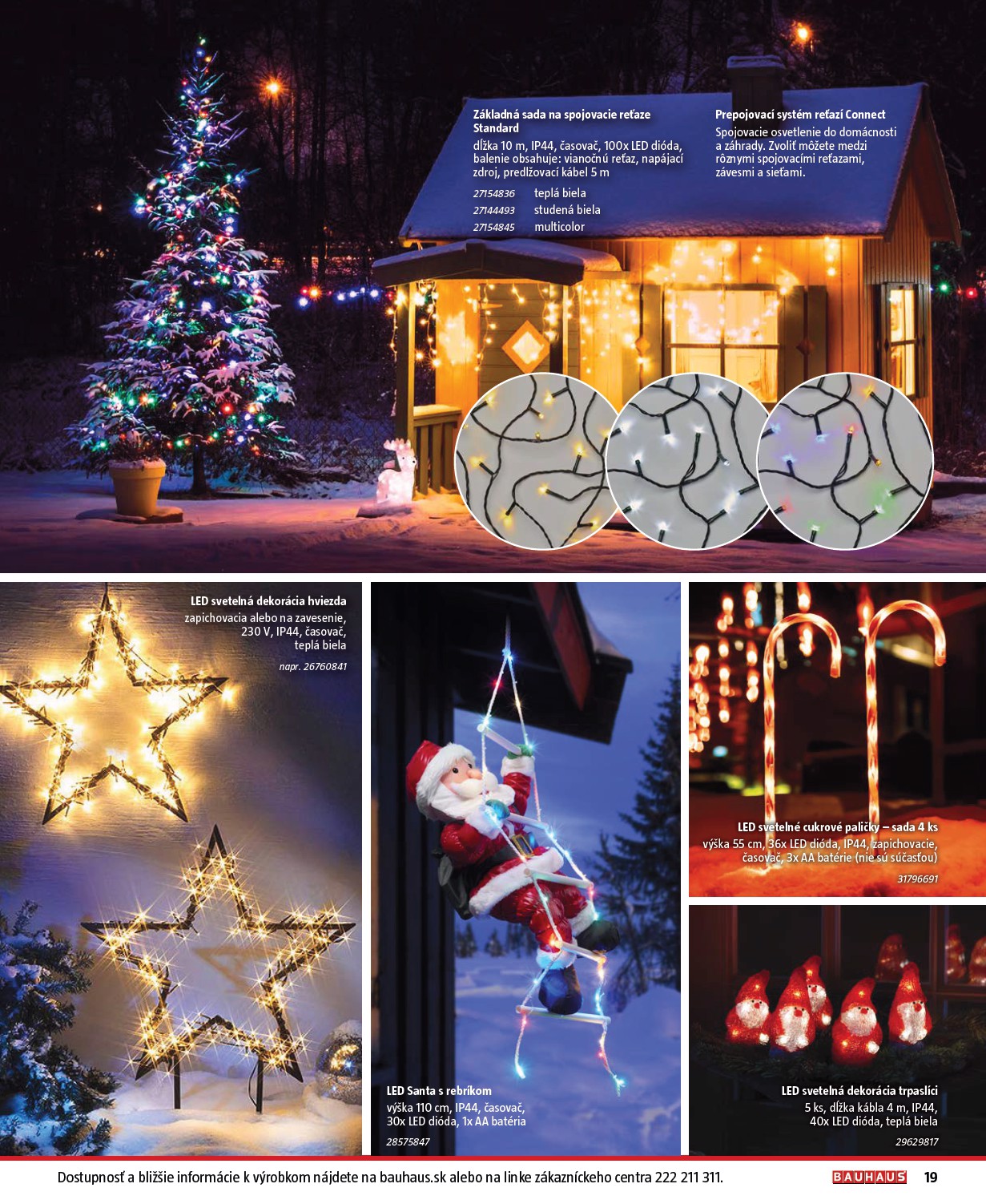 bauhaus - Leták Bauhaus - Vianoce platný od 20.11. do 31.12. - page: 19