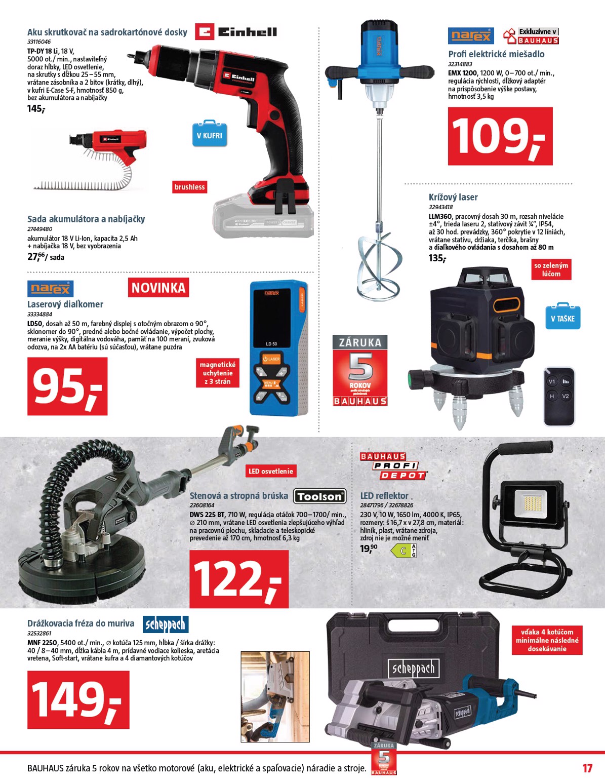 bauhaus - Leták Bauhaus platný od 12.01. do 08.02. - page: 17