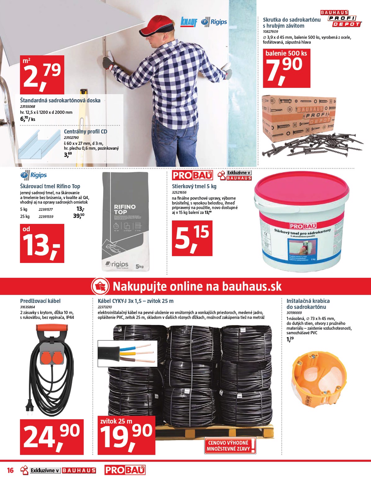 bauhaus - Leták Bauhaus platný od 12.01. do 08.02. - page: 16