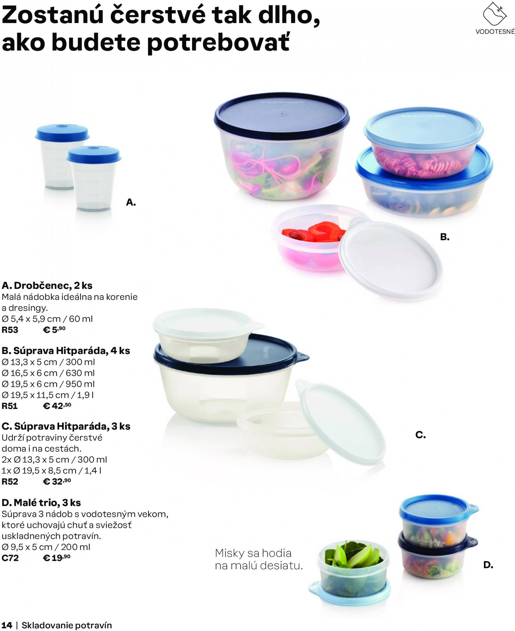 tupperware - Tupperware leták platný od 02.09. - 28.02. - page: 14 tupperware - Tupperware leták platný od 02.09. - 28.02. - page: 14