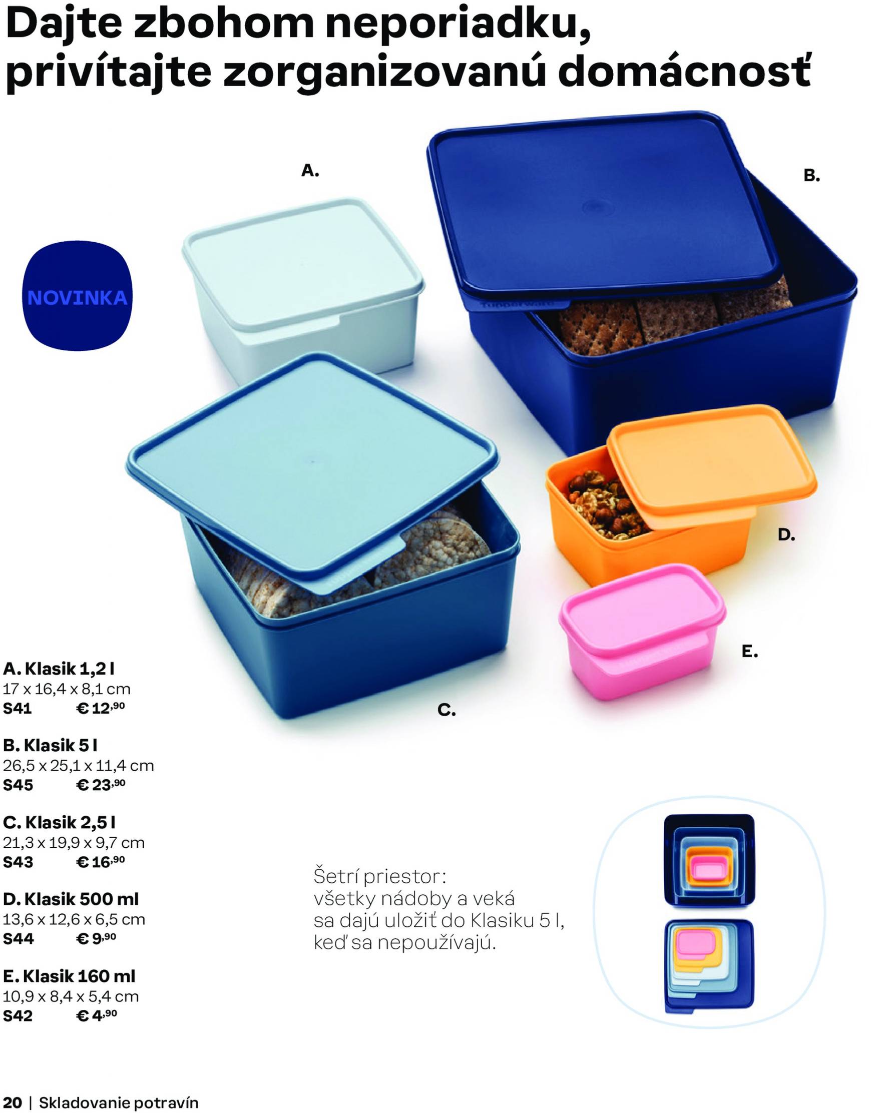 tupperware - Tupperware leták platný od 02.09. - 28.02. - page: 20 tupperware - Tupperware leták platný od 02.09. - 28.02. - page: 20