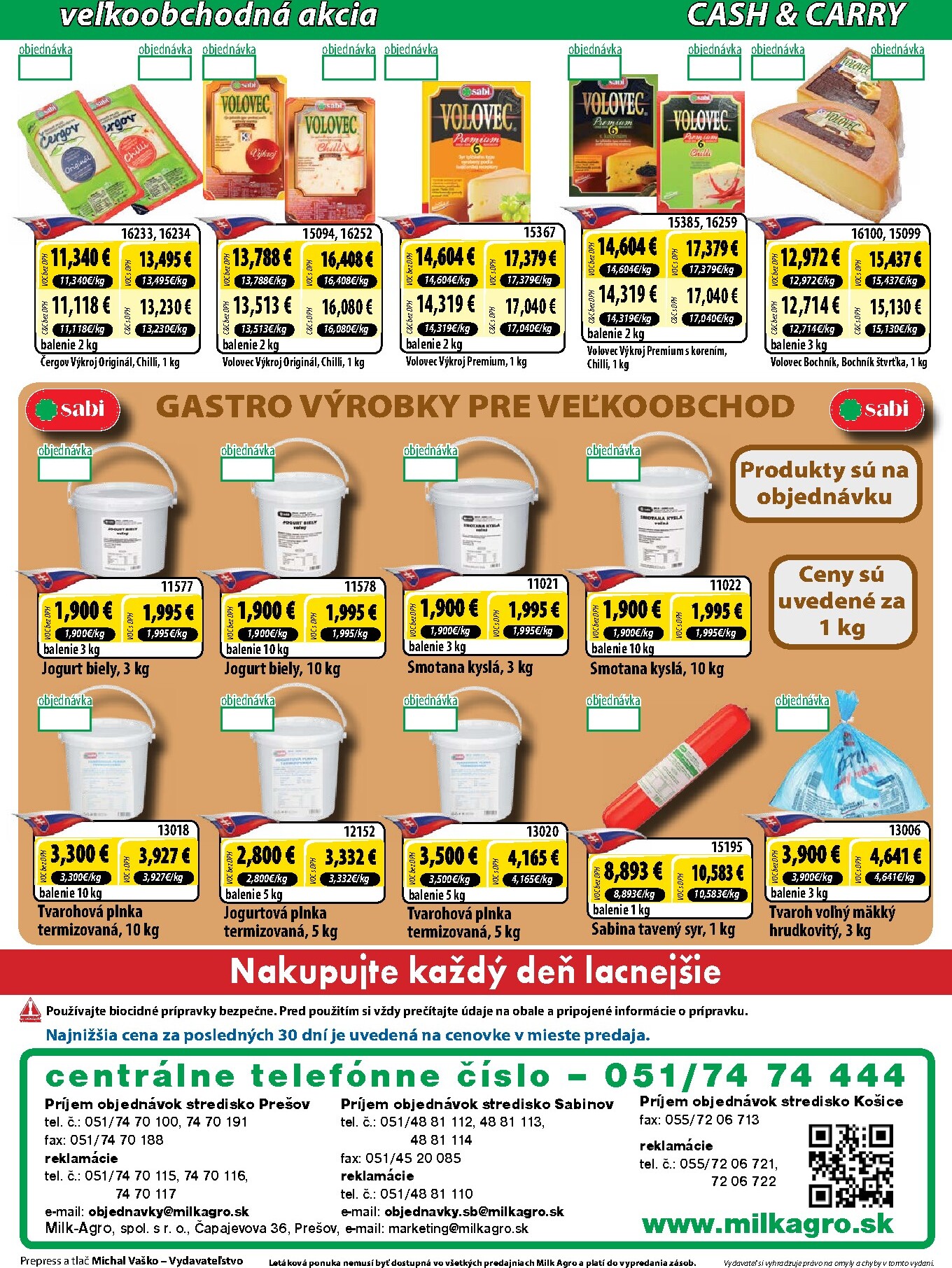 milk-agro - Nový Milk Agro - Cash & Carry leták od stredy, 08.07.2026 do utorka, 21.07.2026 - page: 8