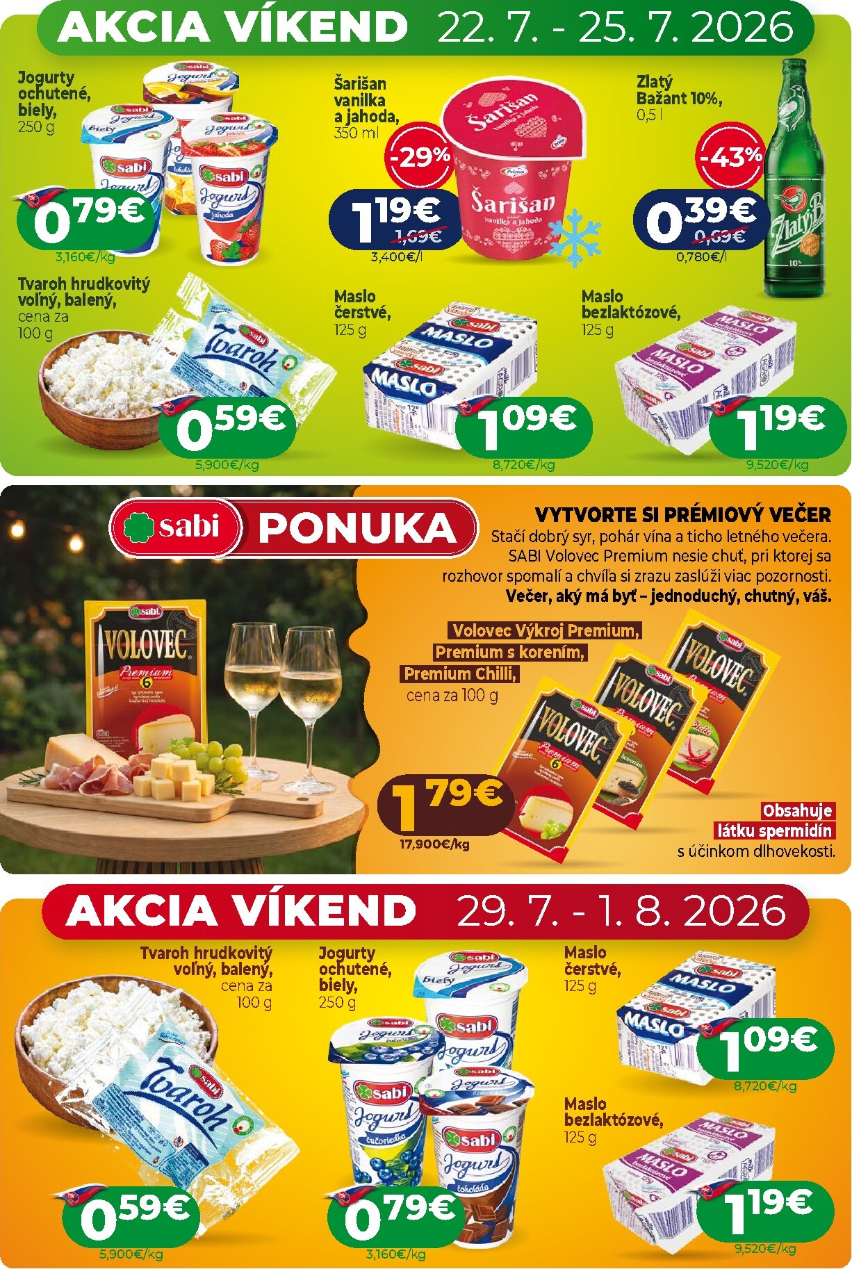 milk-agro - Nový Milk Agro leták od stredy, 22.07.2026 do utorka, 04.08.2026 - page: 3