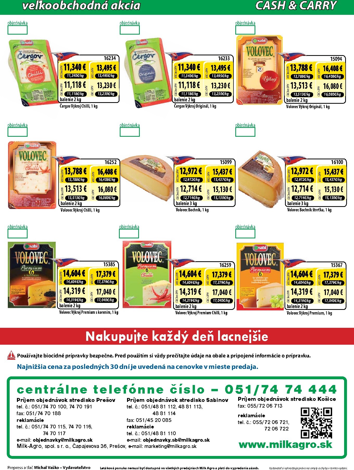 milk-agro - Nový Milk Agro leták od stredy, 16.09.2026 do utorka, 22.09.2026 - page: 8