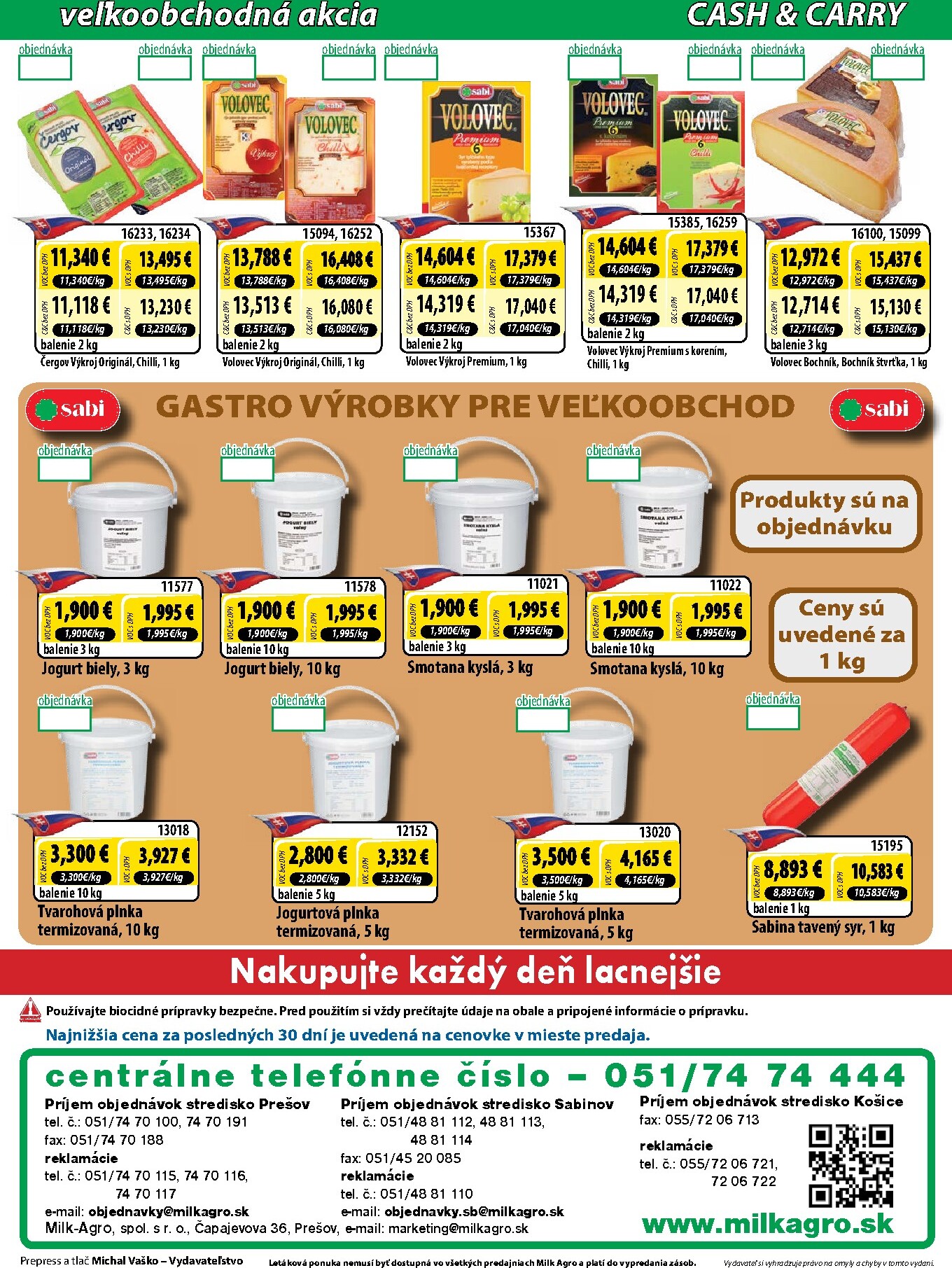 milk-agro - Nový Milk Agro leták od stredy, 23.09.2026 do utorka, 06.10.2026 - page: 8