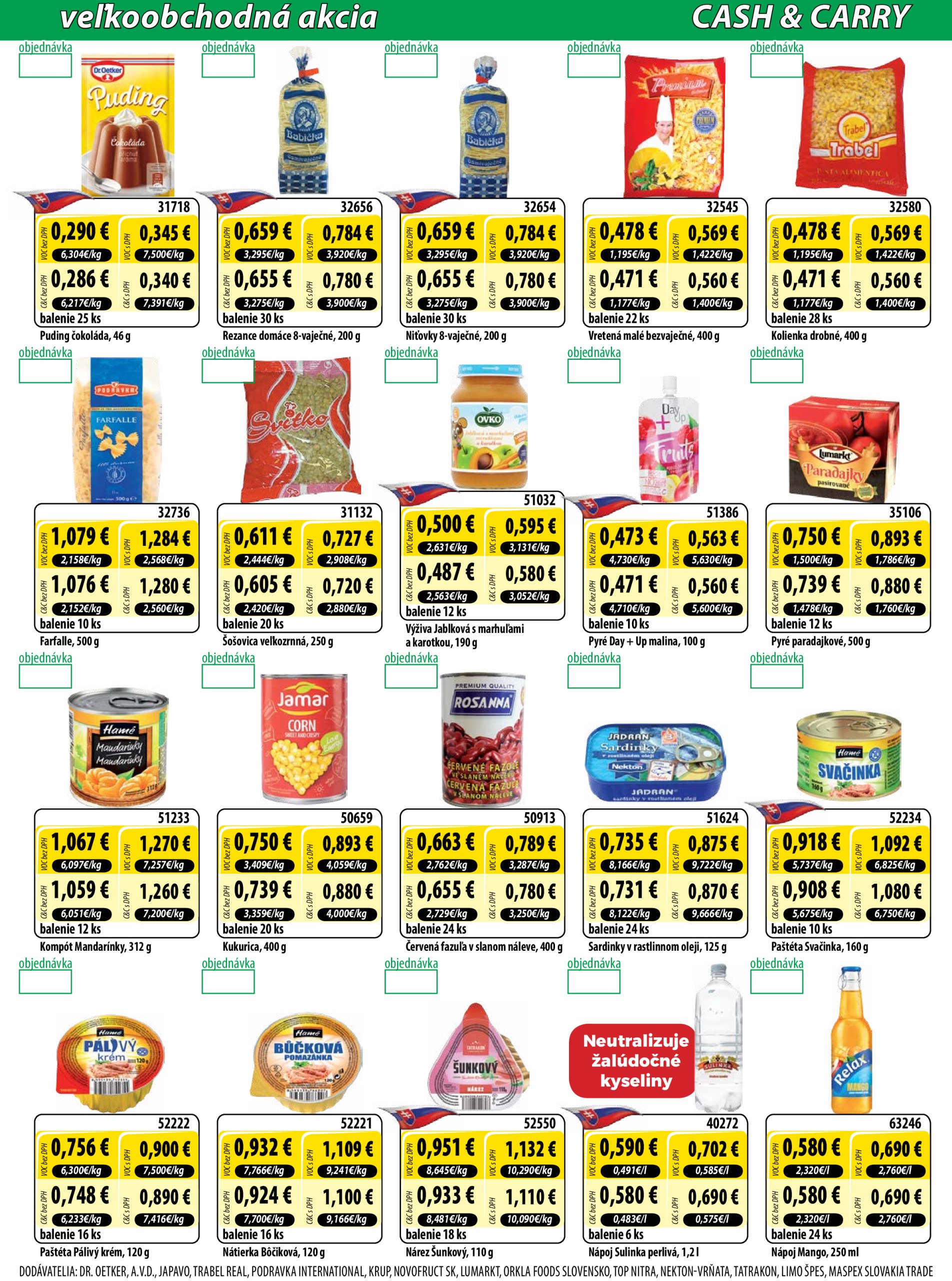milk-agro - Milk Agro - Cash & Carry leták platný od 05.03. - 11.03. - page: 6